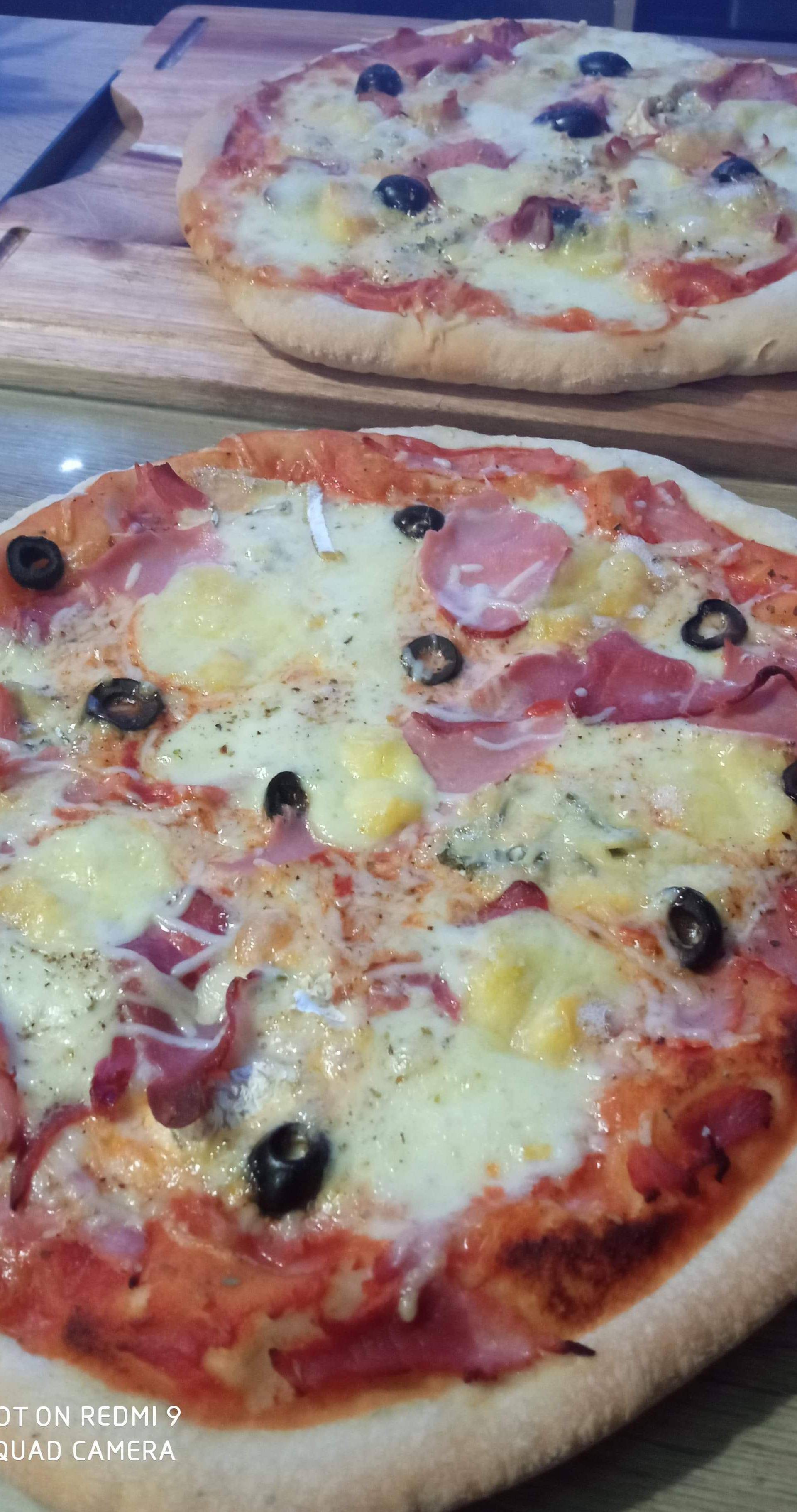 Pizza pâte épaisse - Recette Companion Connect XL | Moulinex