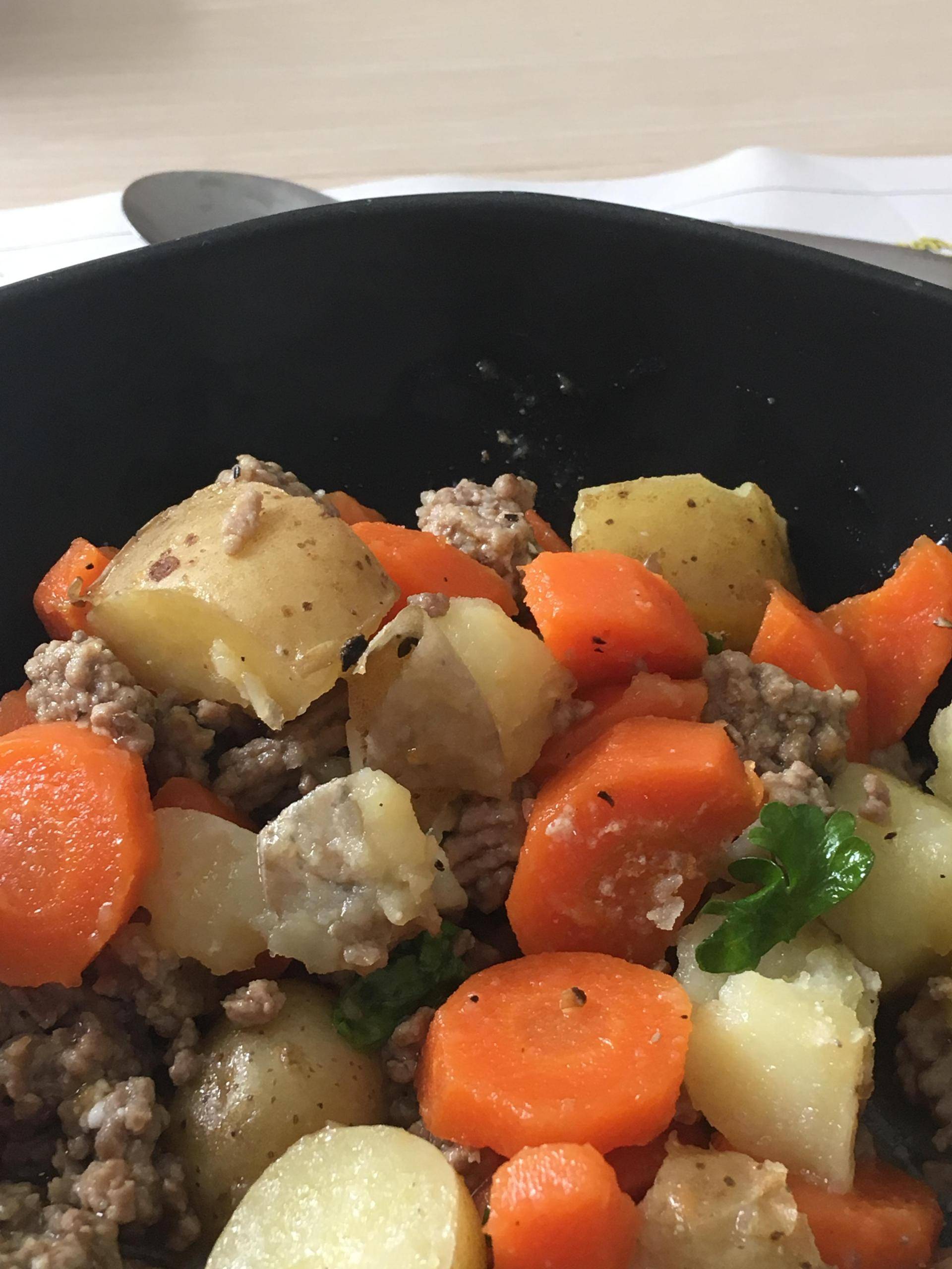 Gehakt met wortel en aardappelen - Recepten Cookeo V3 | Moulinex