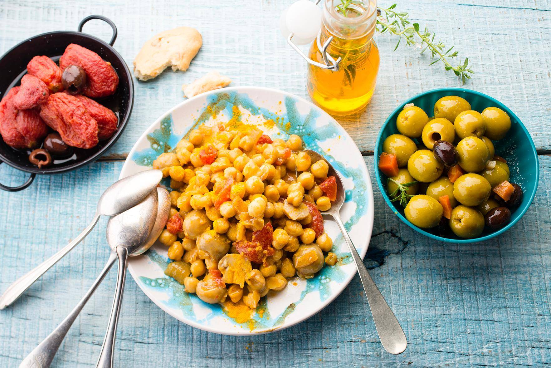 Kikkererwten en champignons - Recepten Cookeo | Moulinex