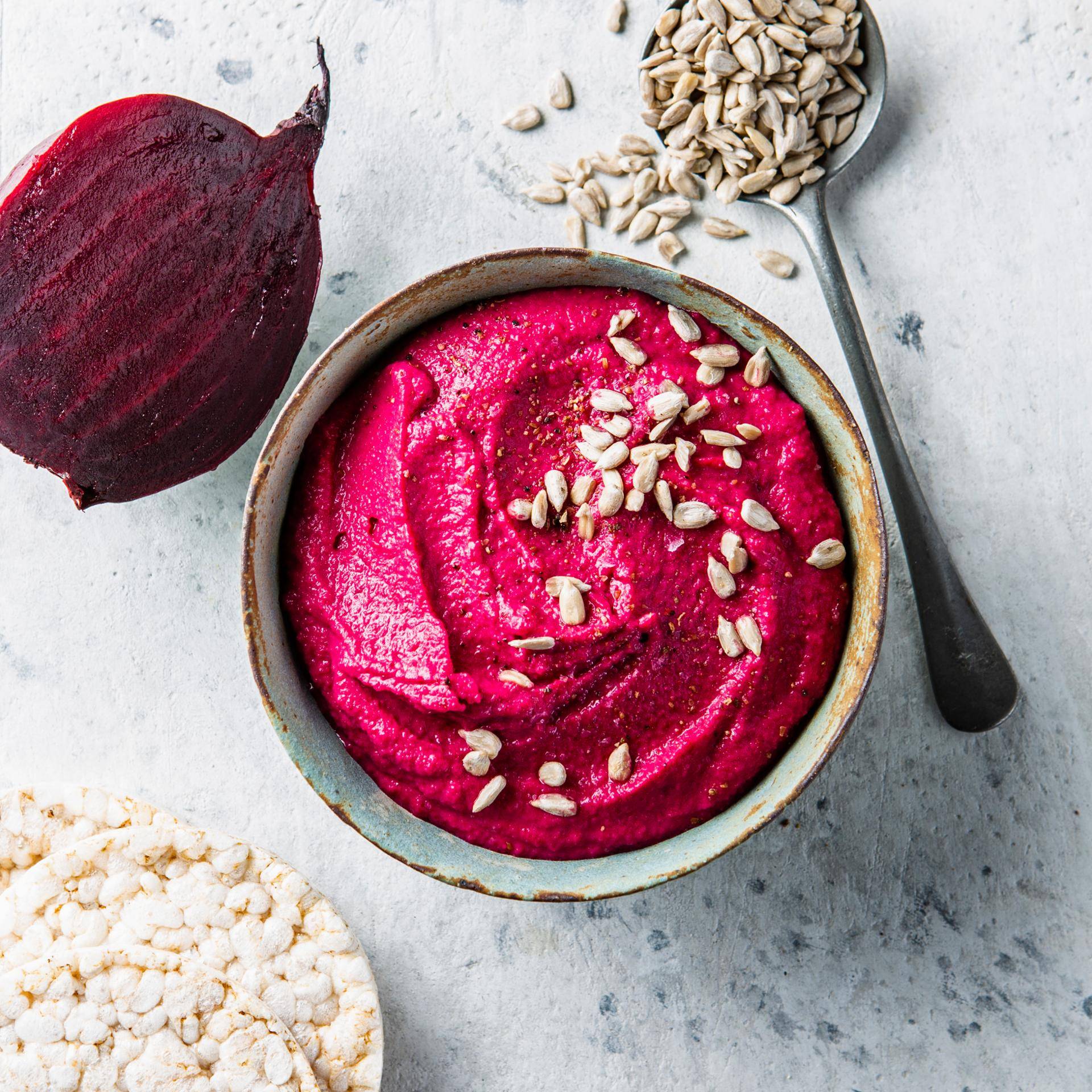 Houmous à la betterave - Recepten Blend up | Moulinex
