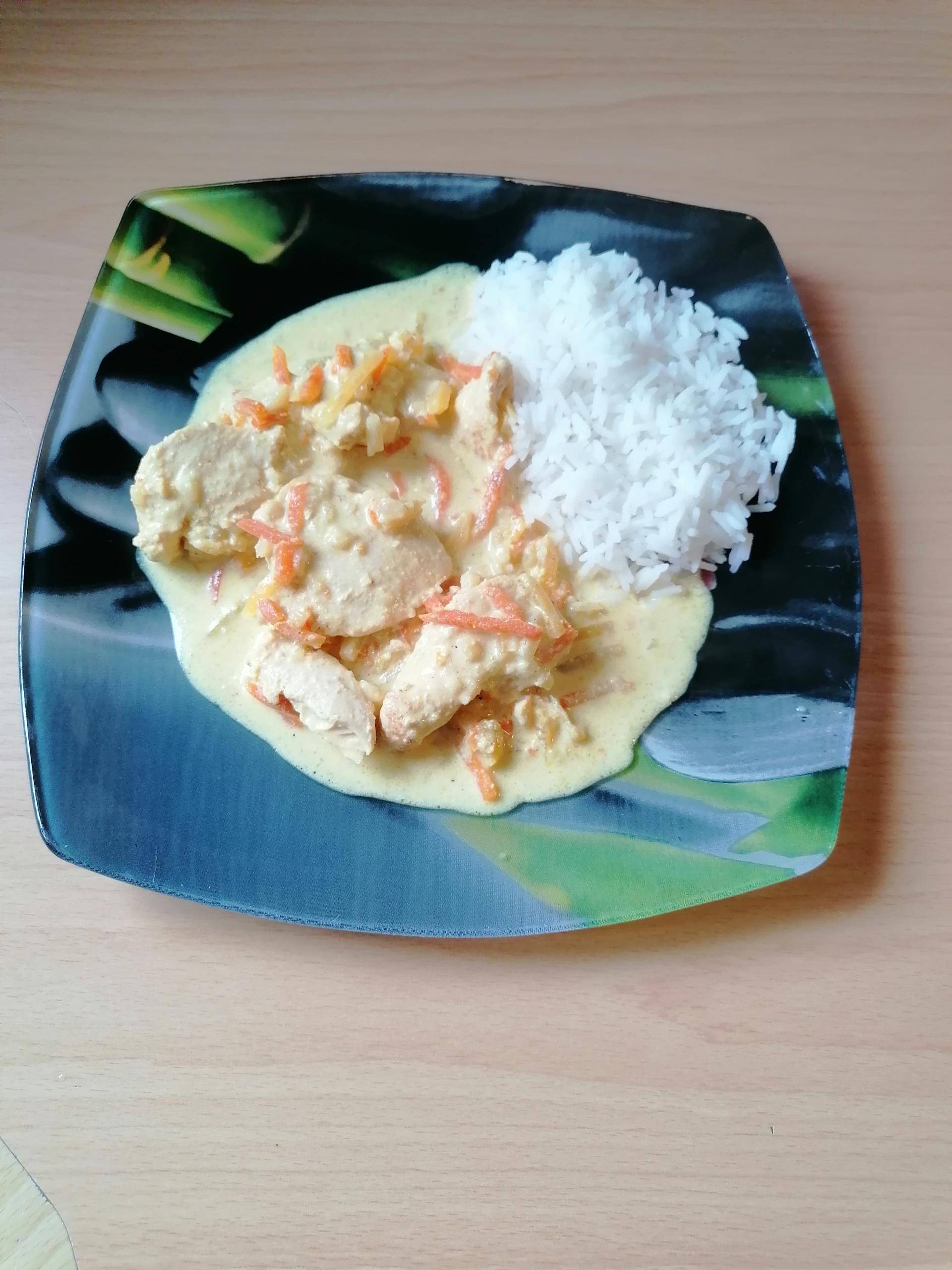 Poulet et julienne de légumes, lait de coco - Recepten Cookeo | Moulinex