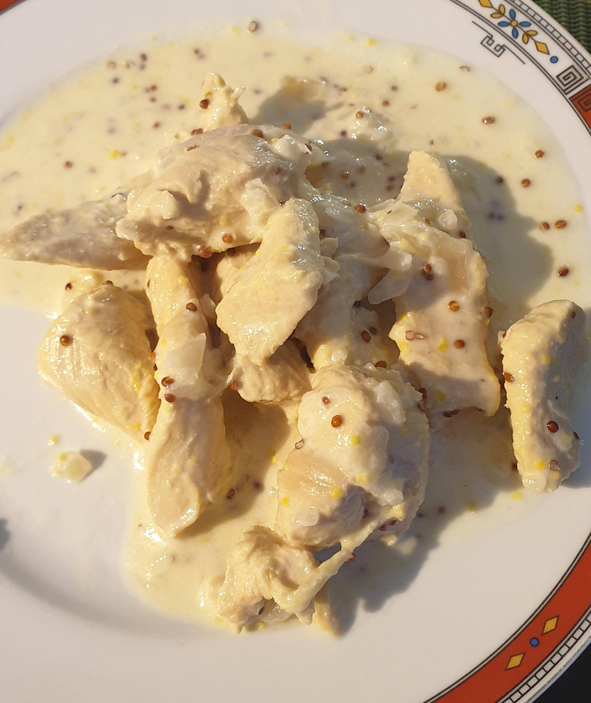 Poulet moutarde à l'ancienne - Recepten Companion | Moulinex