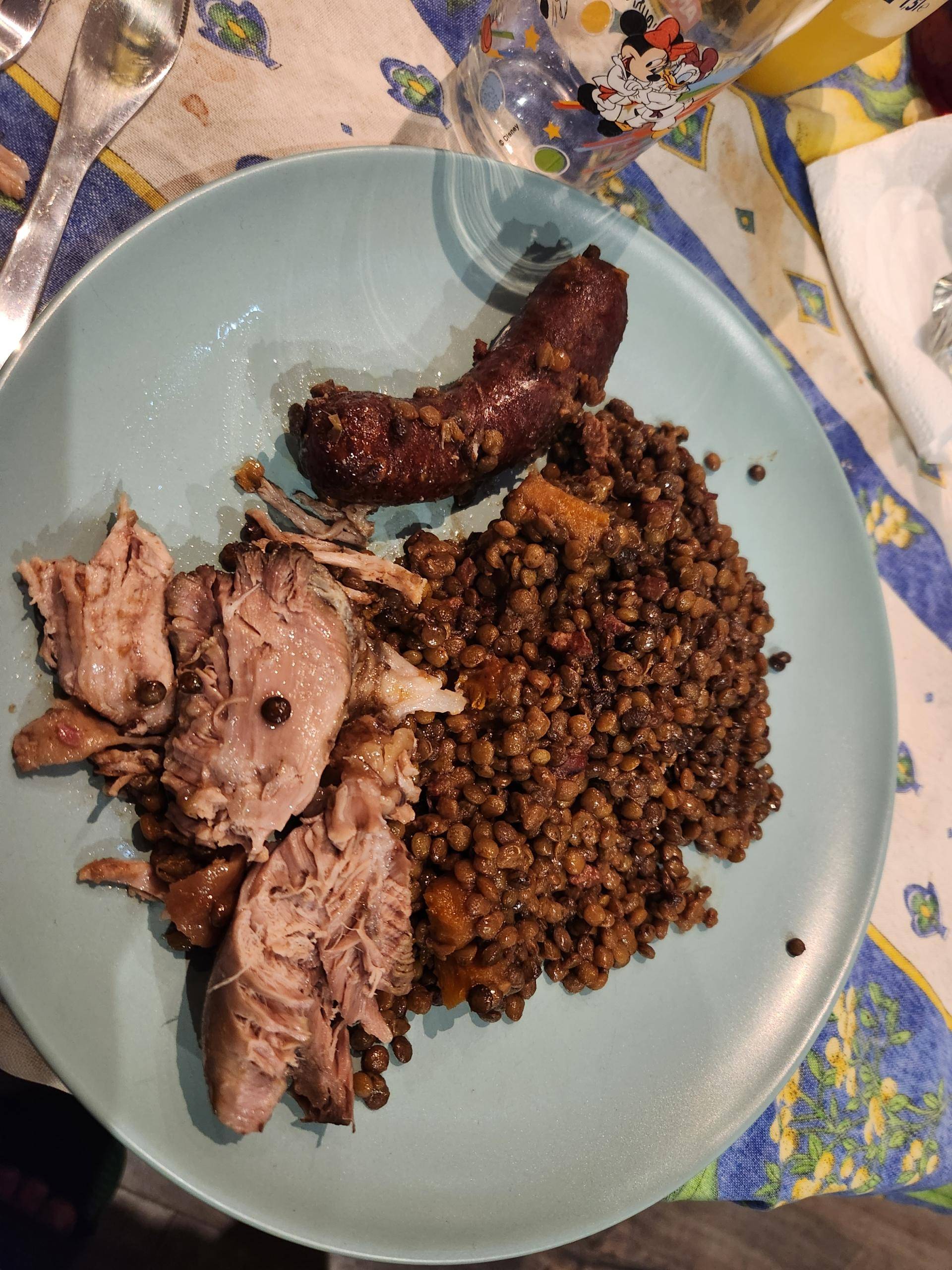 Jarret de porc saucisse lentille - Recette Cookeo | Moulinex