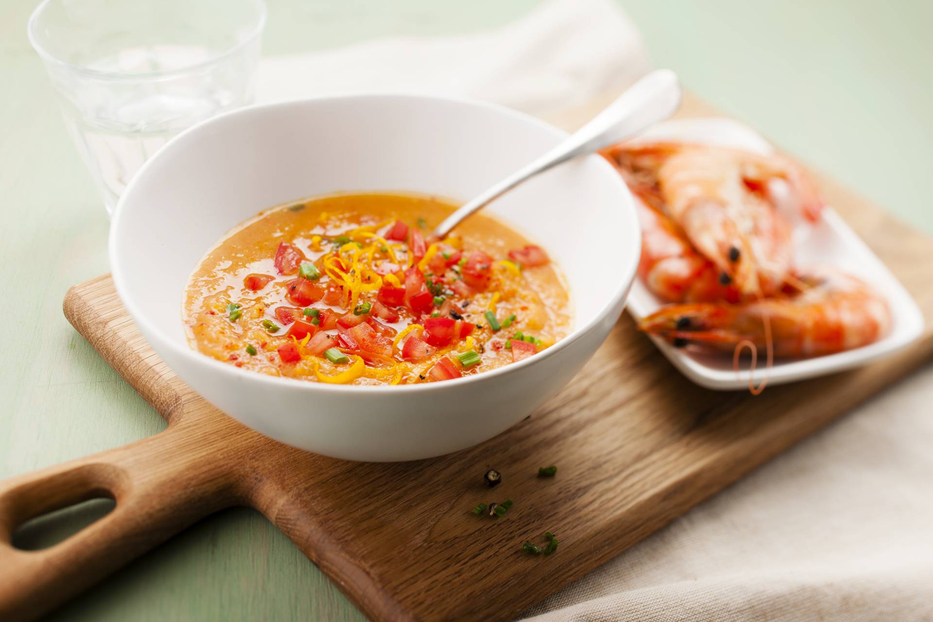 Gazpacho garnalen venkel - Recepten Cookeo | Moulinex