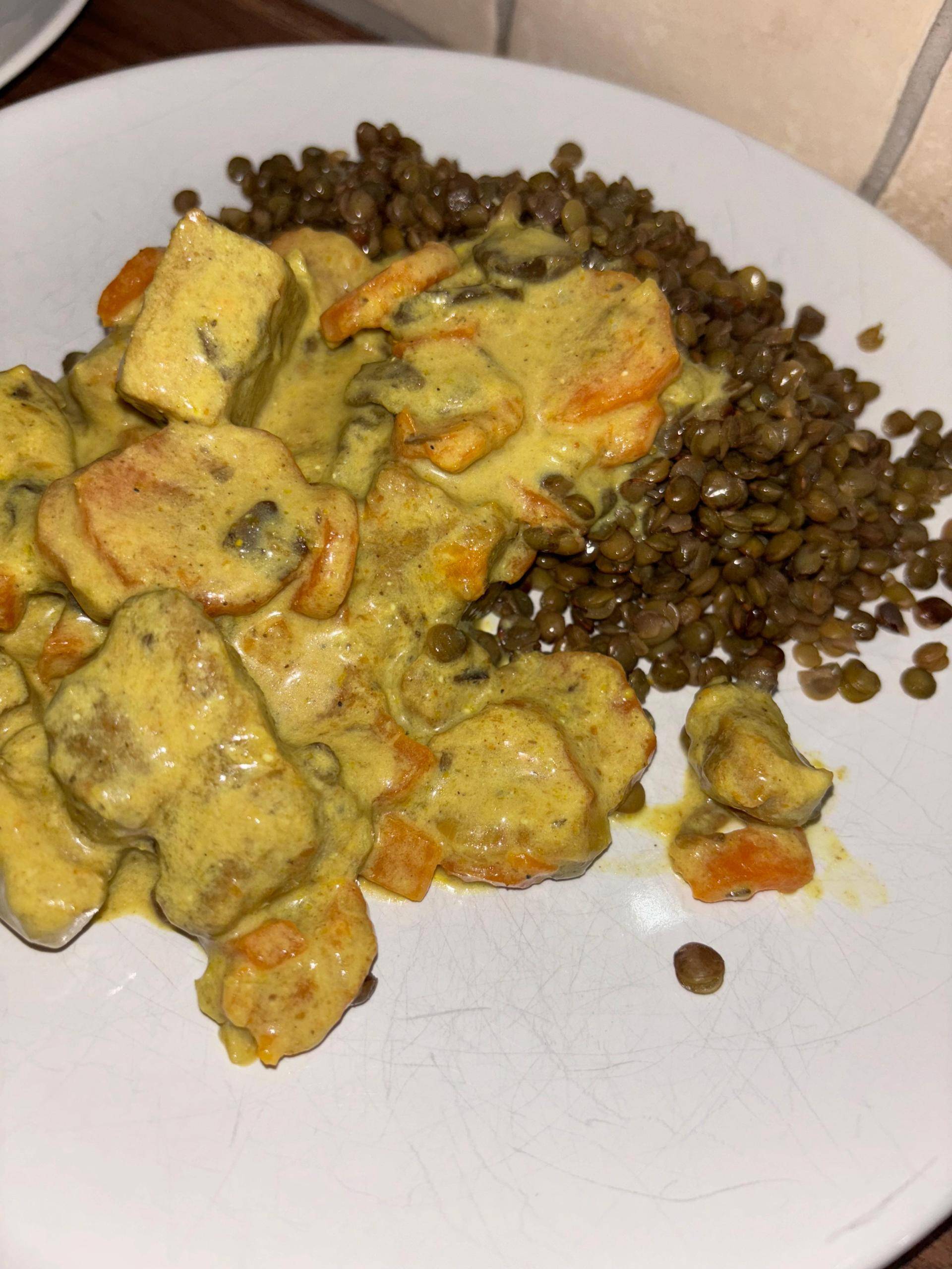 Cube de porc au curry - Recepten Cookeo | Moulinex