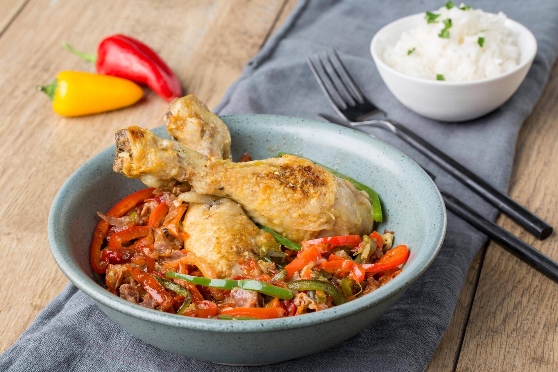 Poulet basquaise Maggi - Recette Cookeo | Moulinex