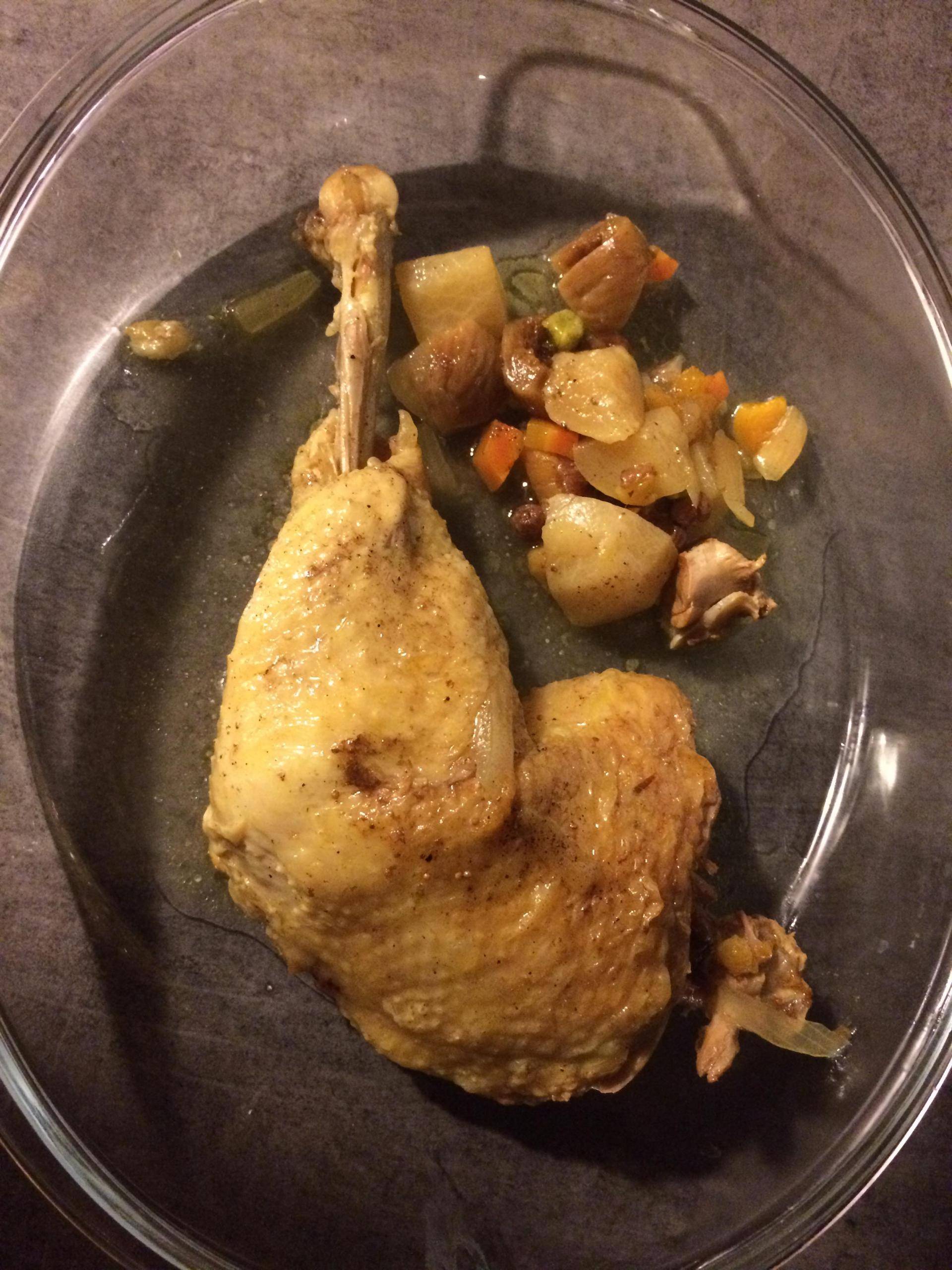 Tajine de poulet aux fruits secs - Recepten Cookeo | Moulinex