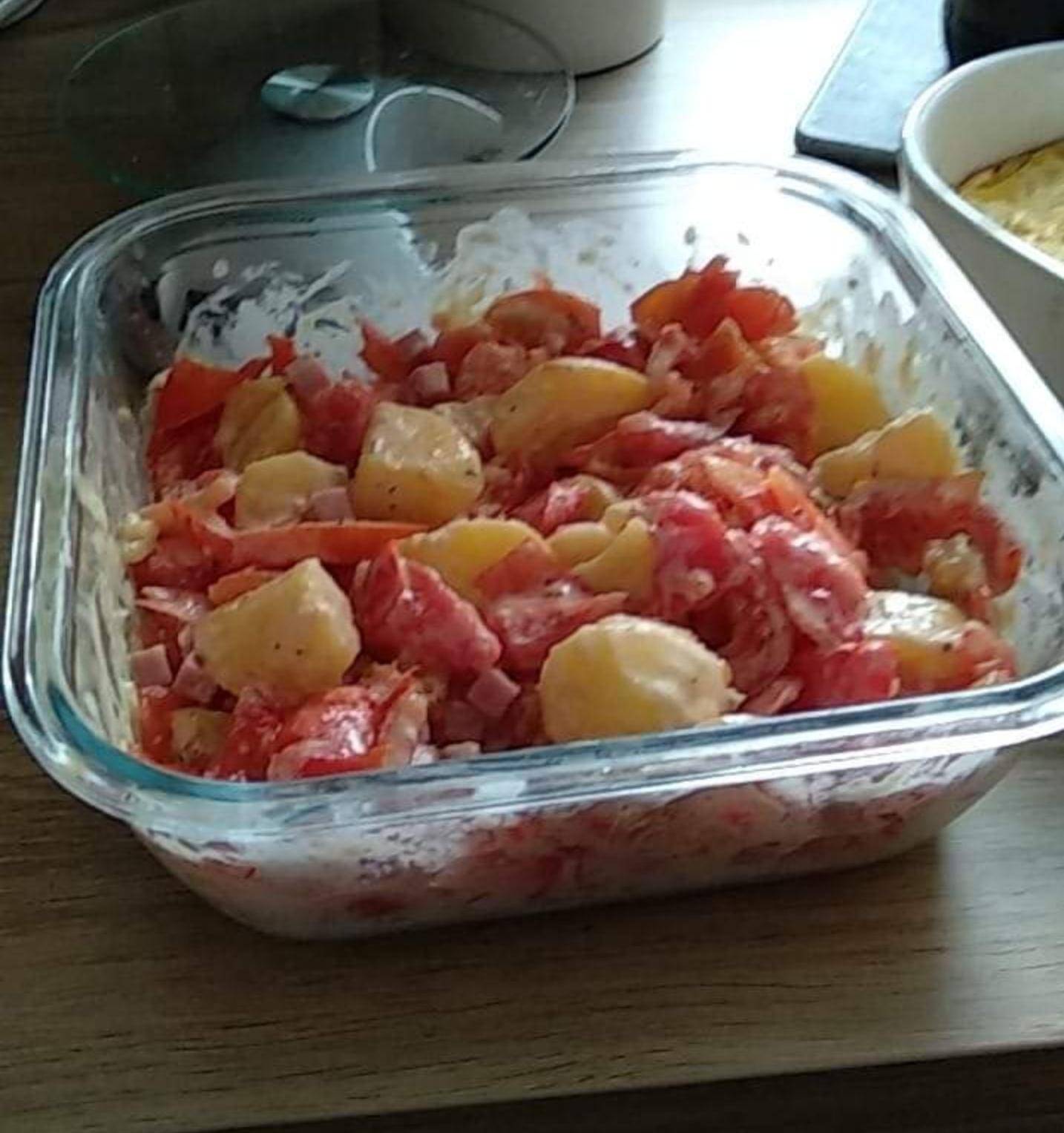 Salade de pommes de terre Tomates - Recepten Cookeo V3 | Moulinex