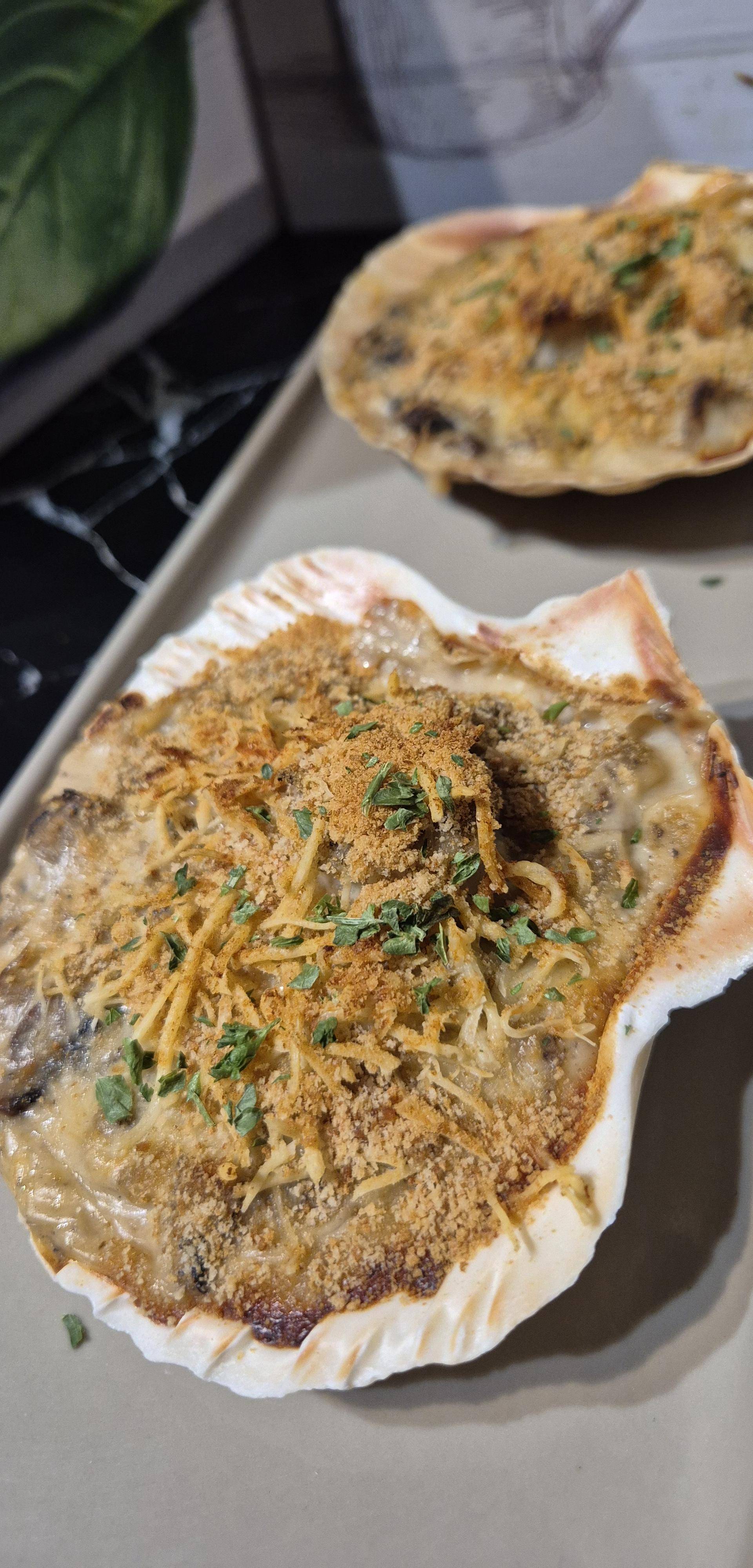 Coquilles cabillaud gambas et champignons au Cookeo infinity - Recette Cookeo Infinity Autostir | Moulinex