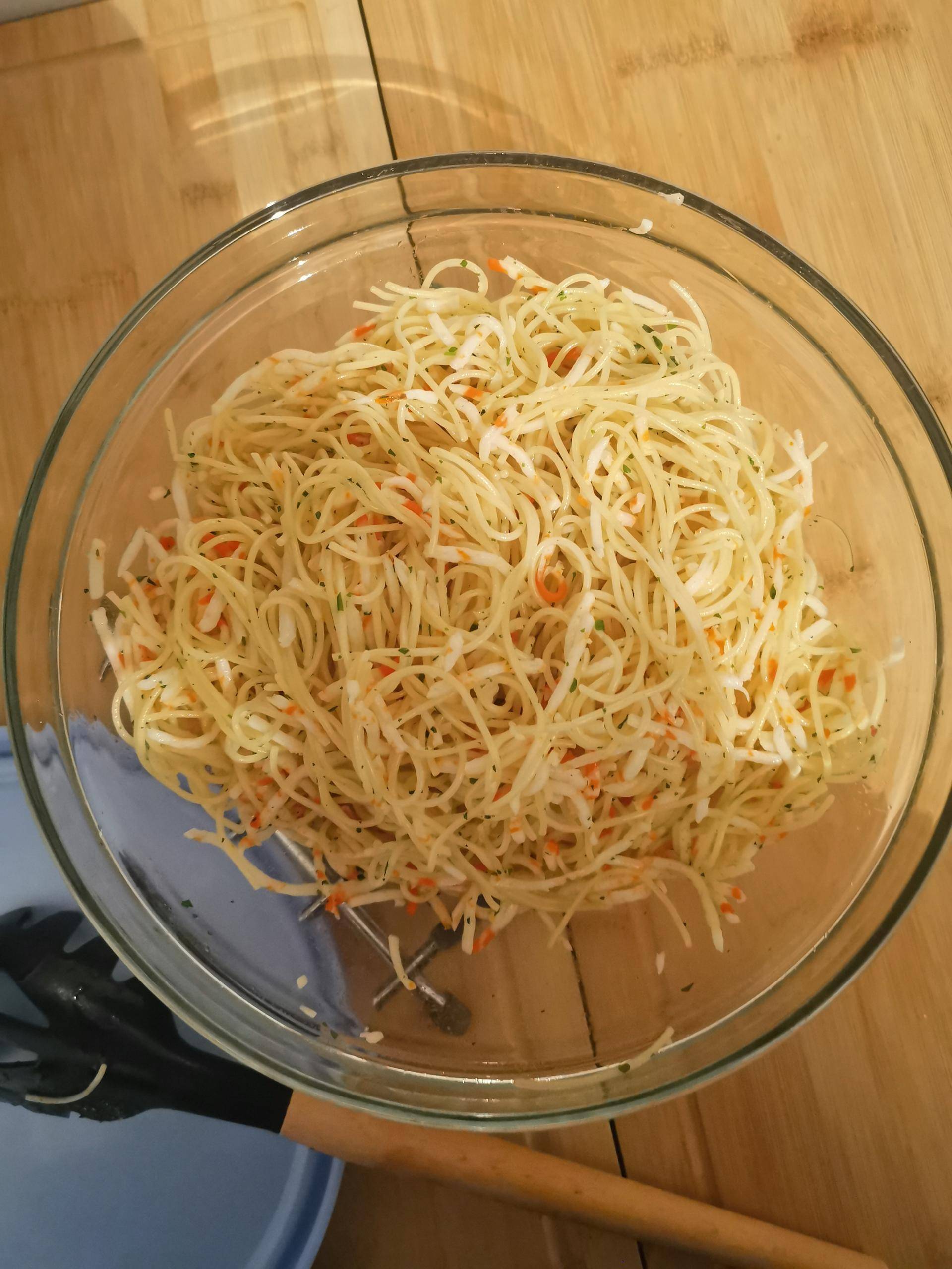Spaghetti au crabe - Recepten Cookeo | Moulinex
