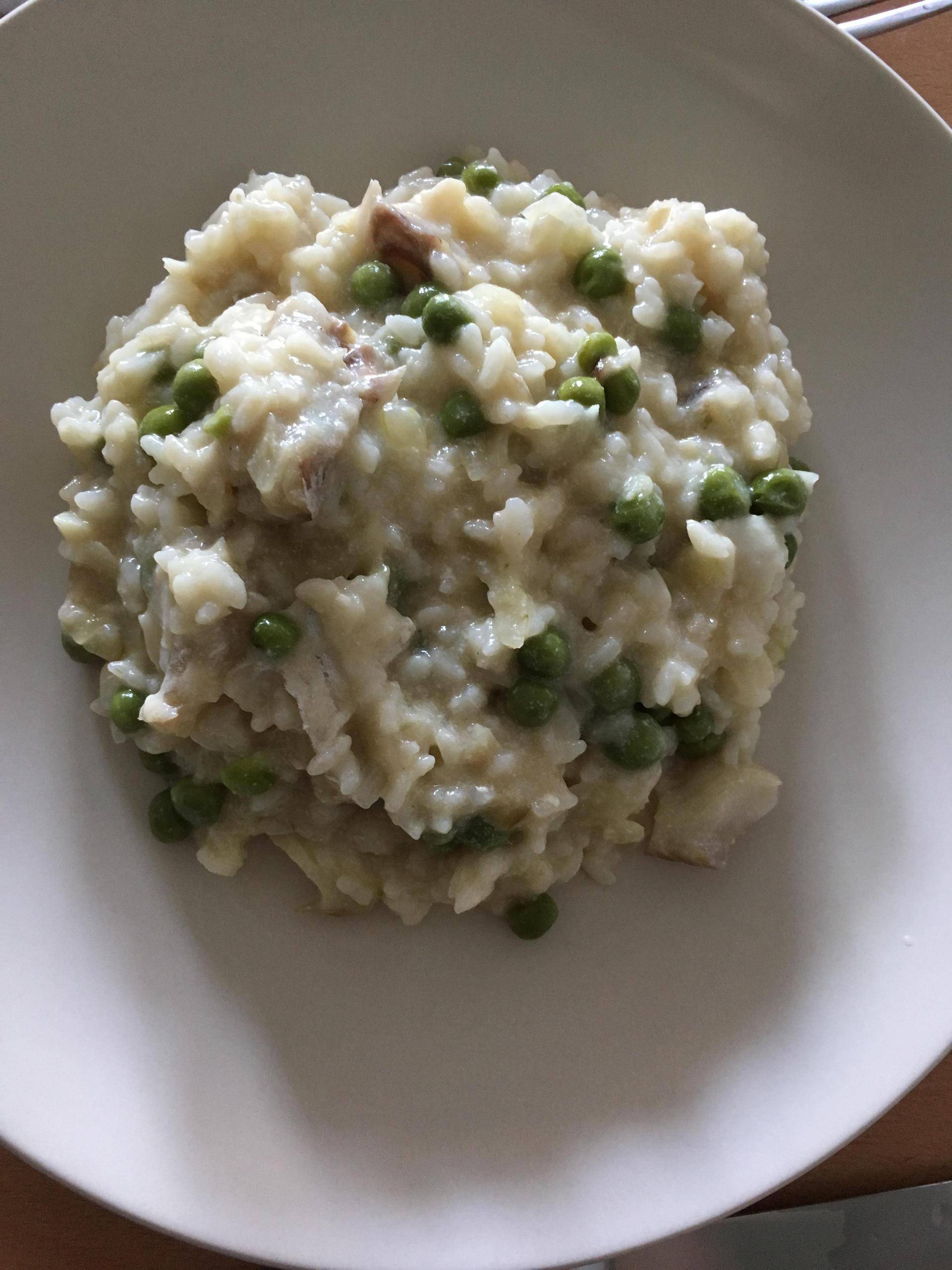 Risotto colin petit pois - Recepten Cookeo | Moulinex