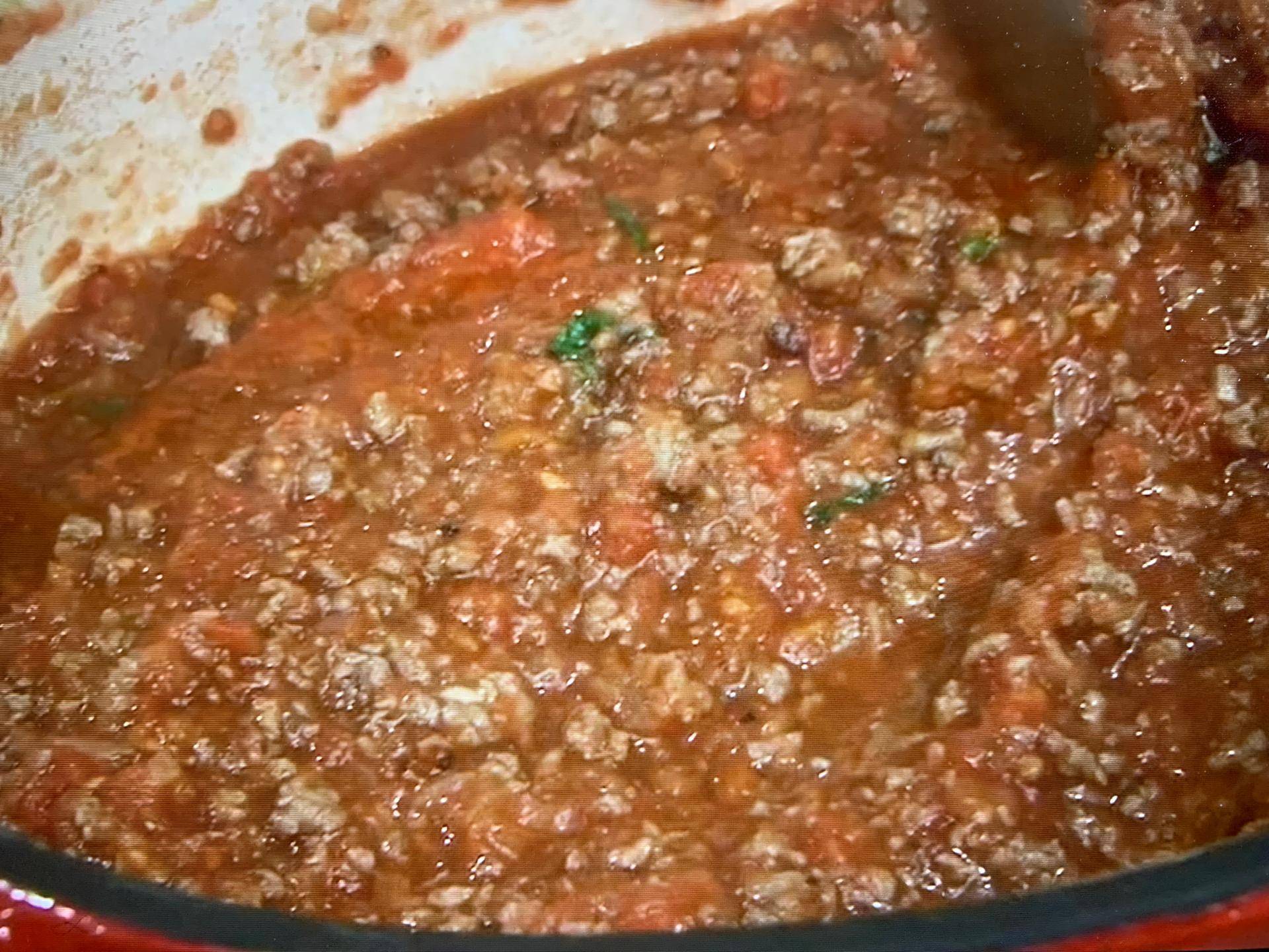Sauce bolognaise aux légumes - Recepten Companion Connect XL | Moulinex