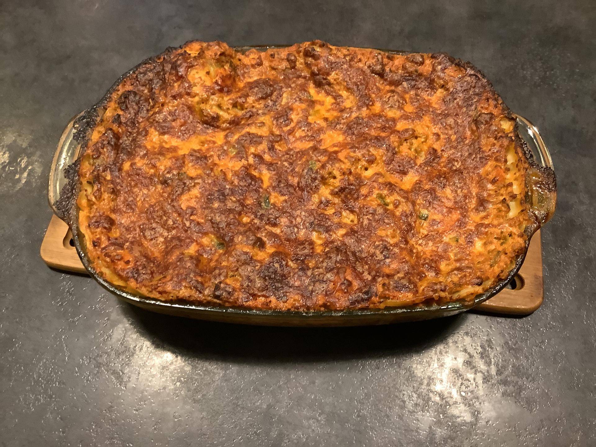 Lasagnes aux courgettes bœuf et mascarpone - Recette Cookeo | Moulinex