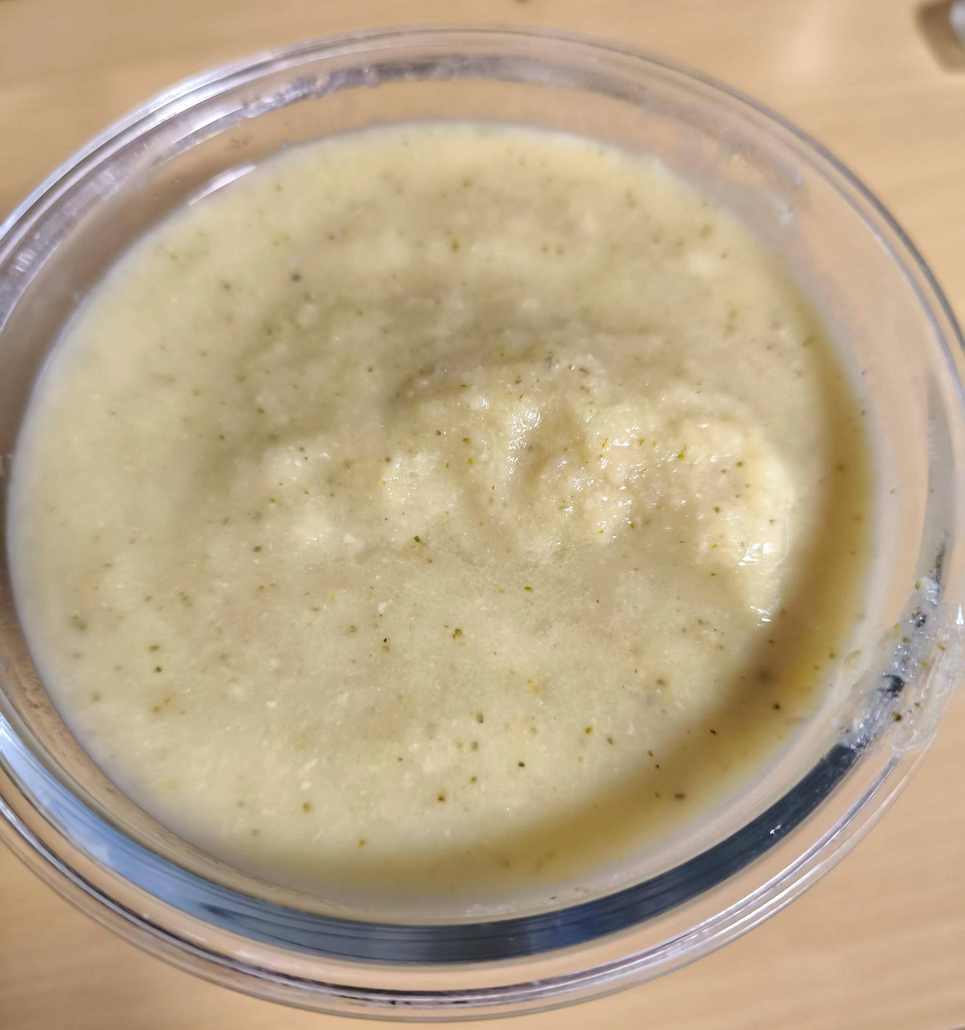 Soupe verte hivernale roquefort lardons - Recette Soup & Plus | Moulinex