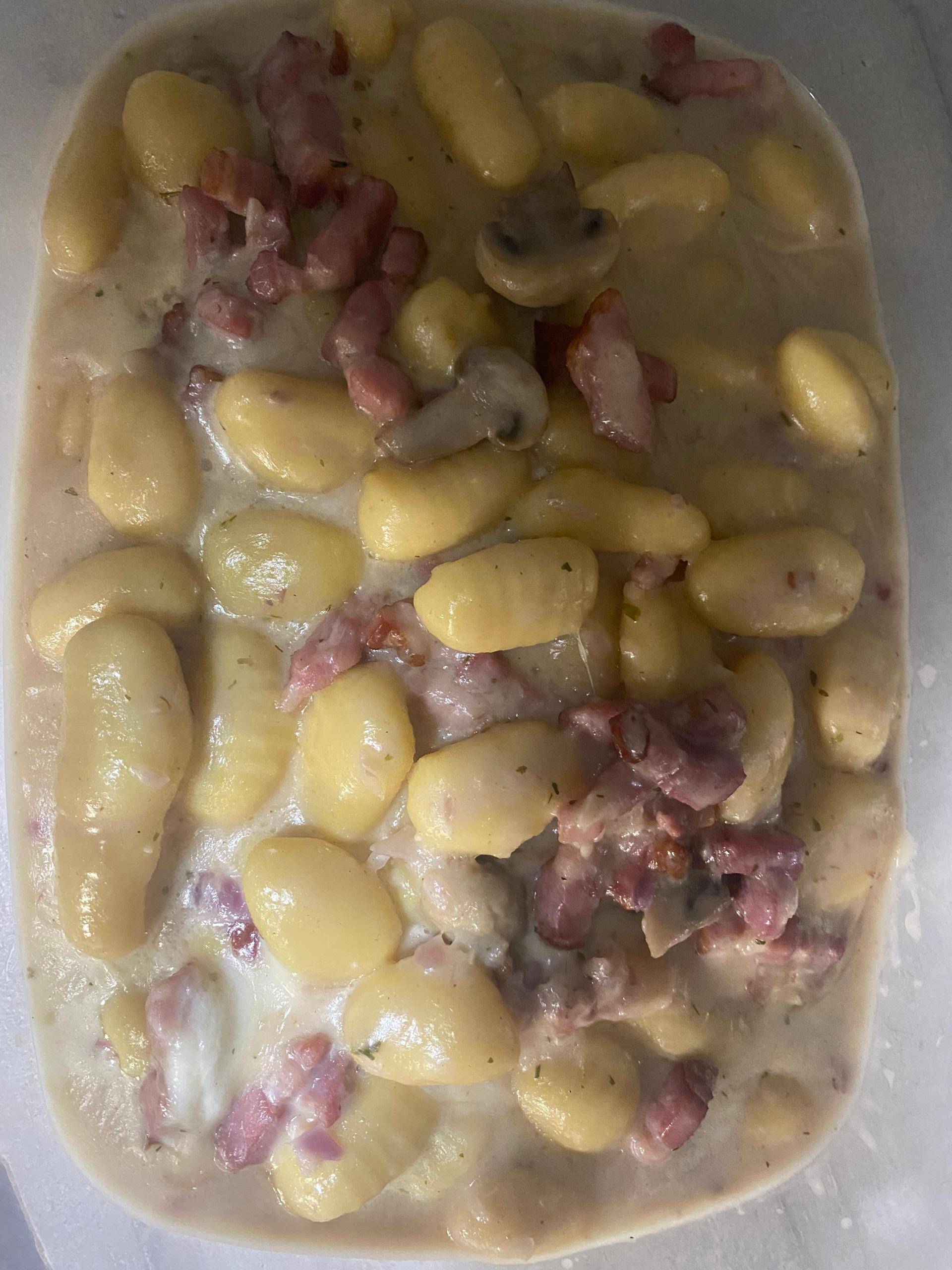 Gnocchi lardons champignons crémeux - Recepten Companion XL | Moulinex