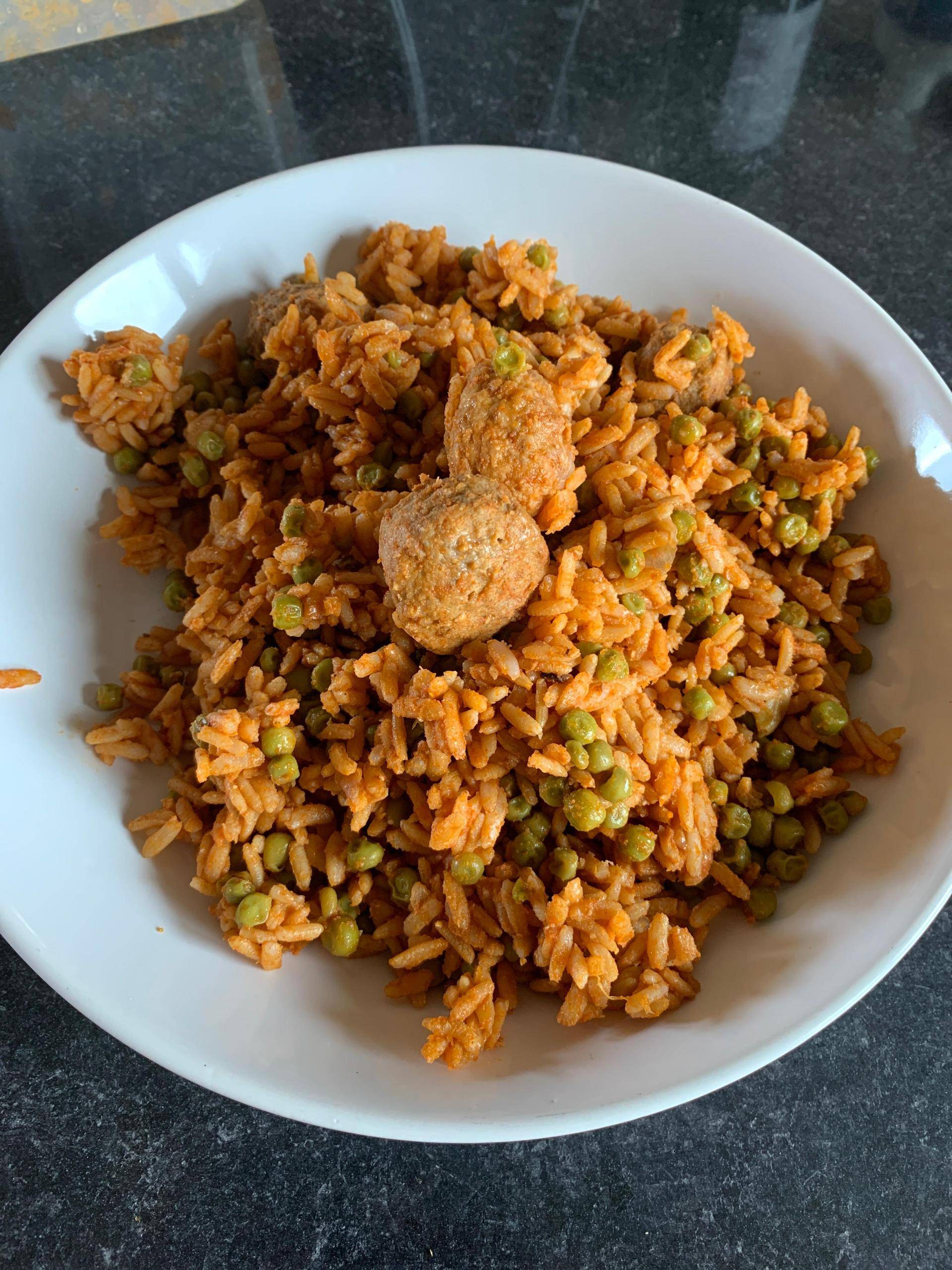 Boulettes de bœuf et riz à la tomate - Recette Cookeo | Moulinex