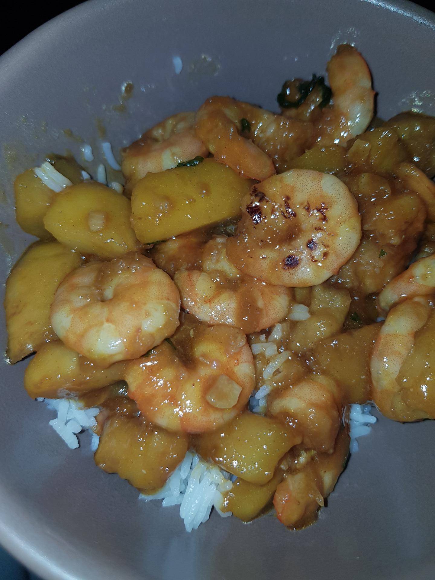 Crevettes sautées à la mangue - Recepten Cookeo | Moulinex