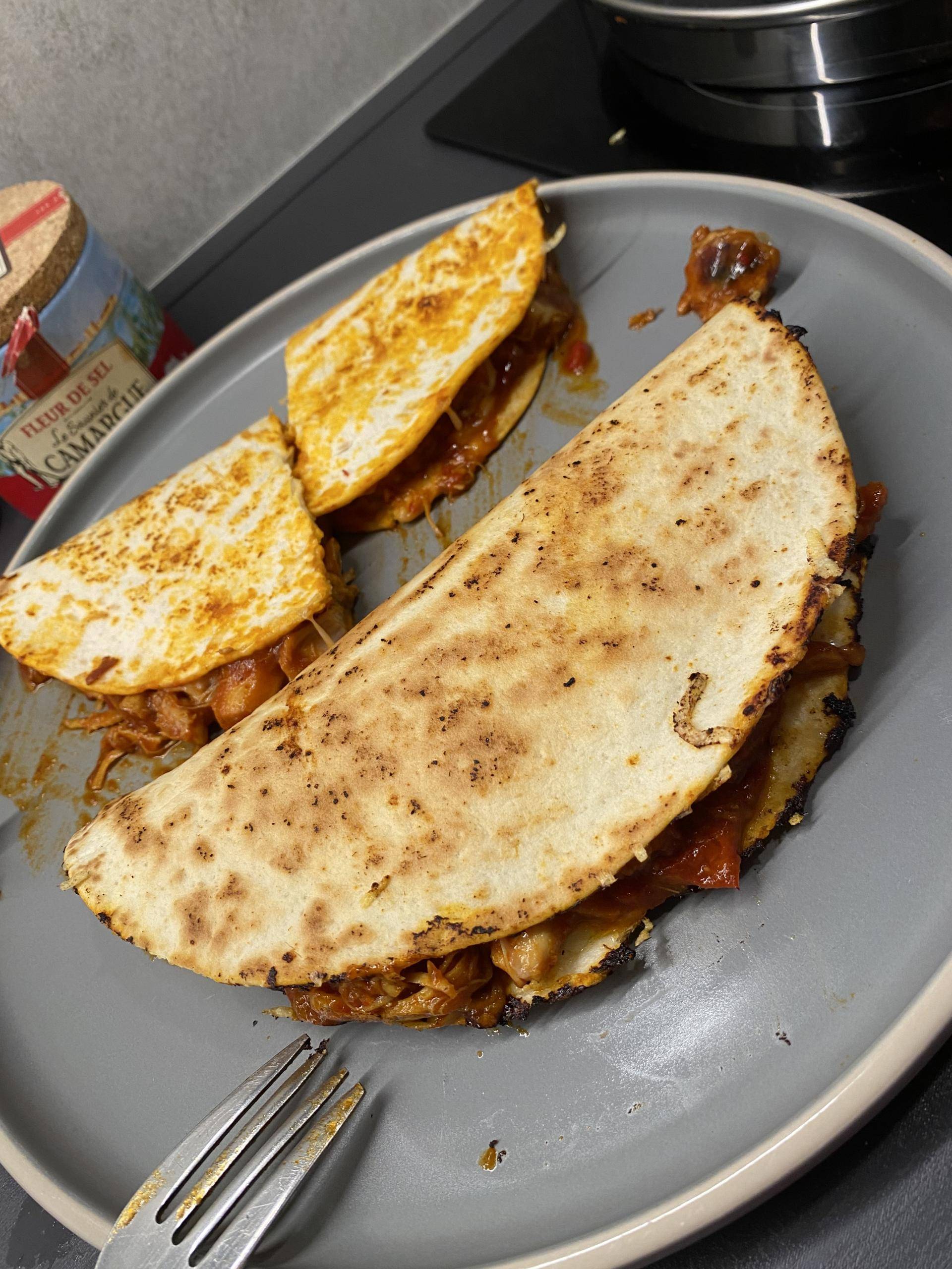 Poulet effiloché pour Quesadillas - Recette Cookeo | Moulinex