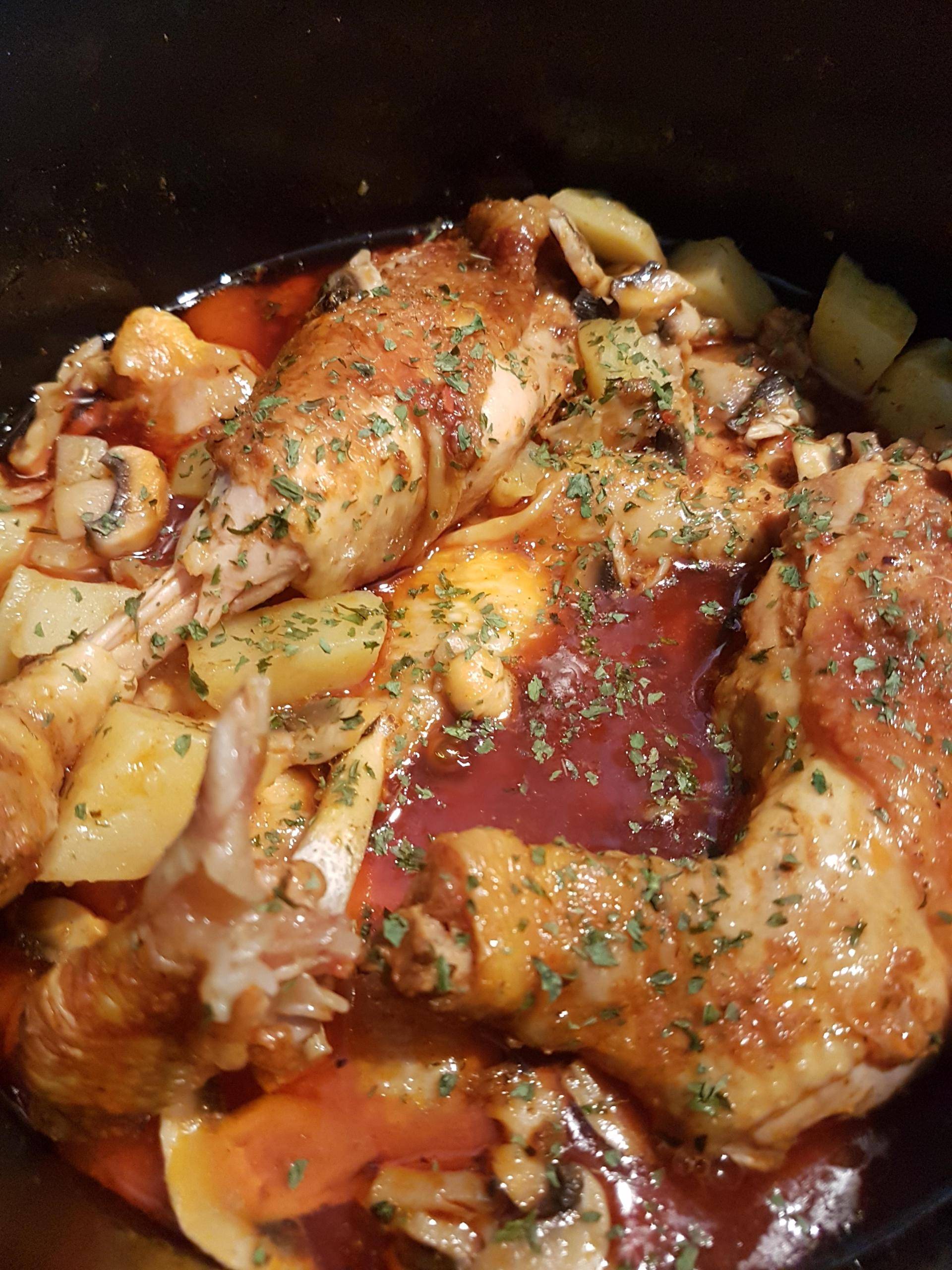 Cuisses de poulet a la mexicaine - Recepten Cookeo | Moulinex
