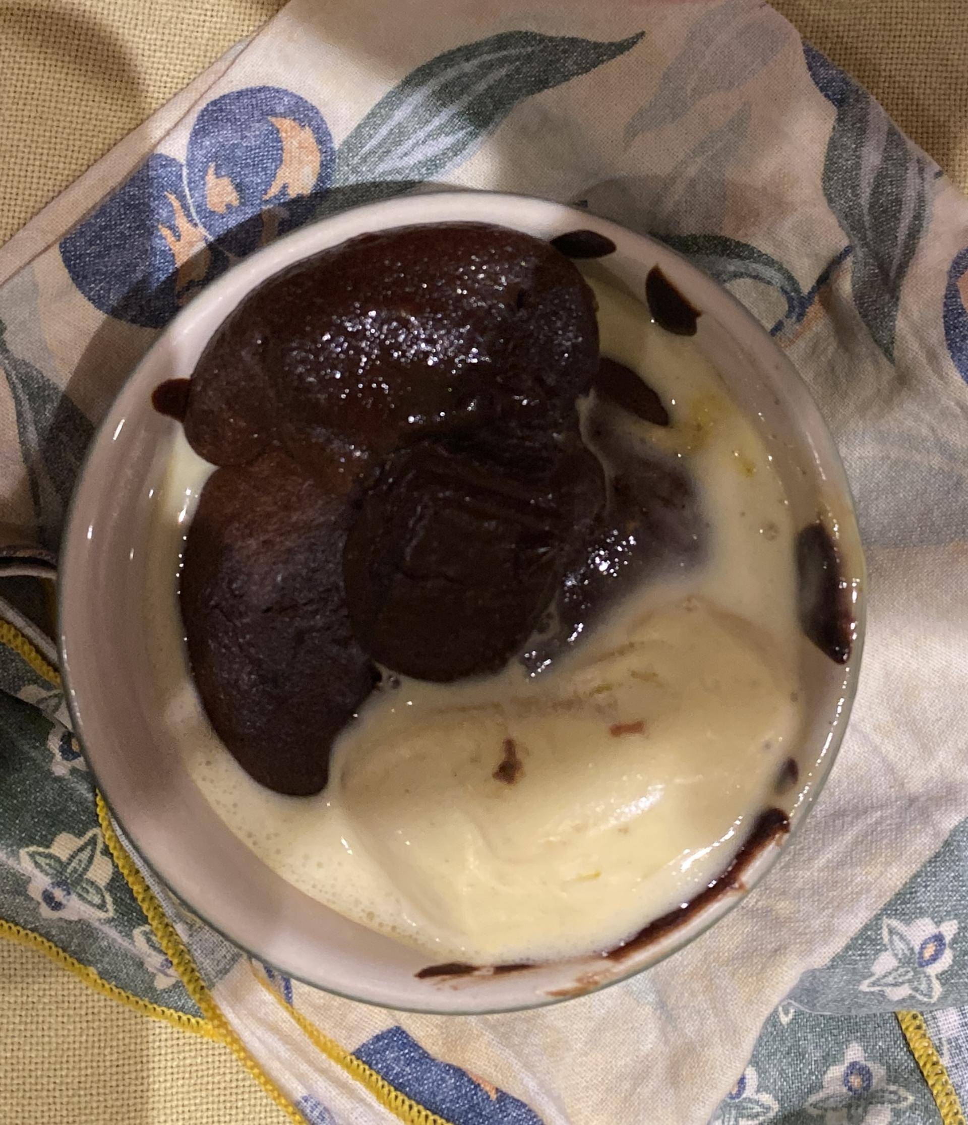 Fondant chocolat - Recette Dual EasyFry | Moulinex