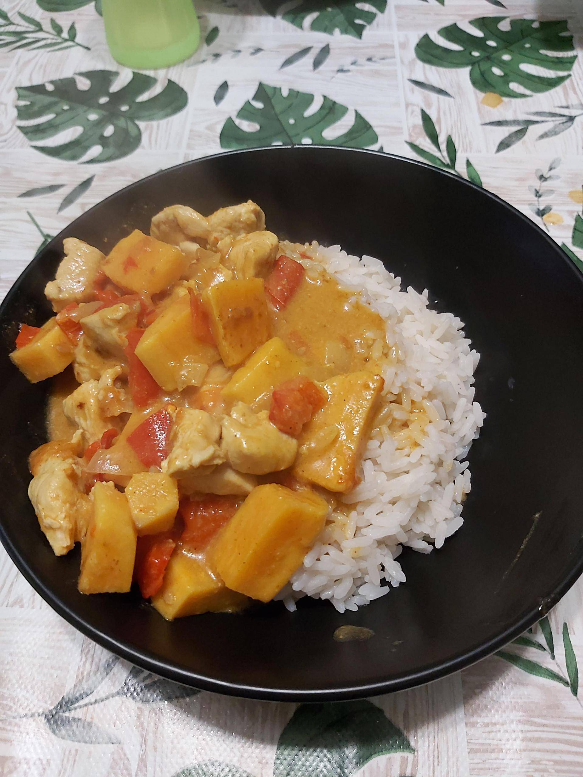 Poulet et patate douce au curry - Recette Cookeo | Moulinex