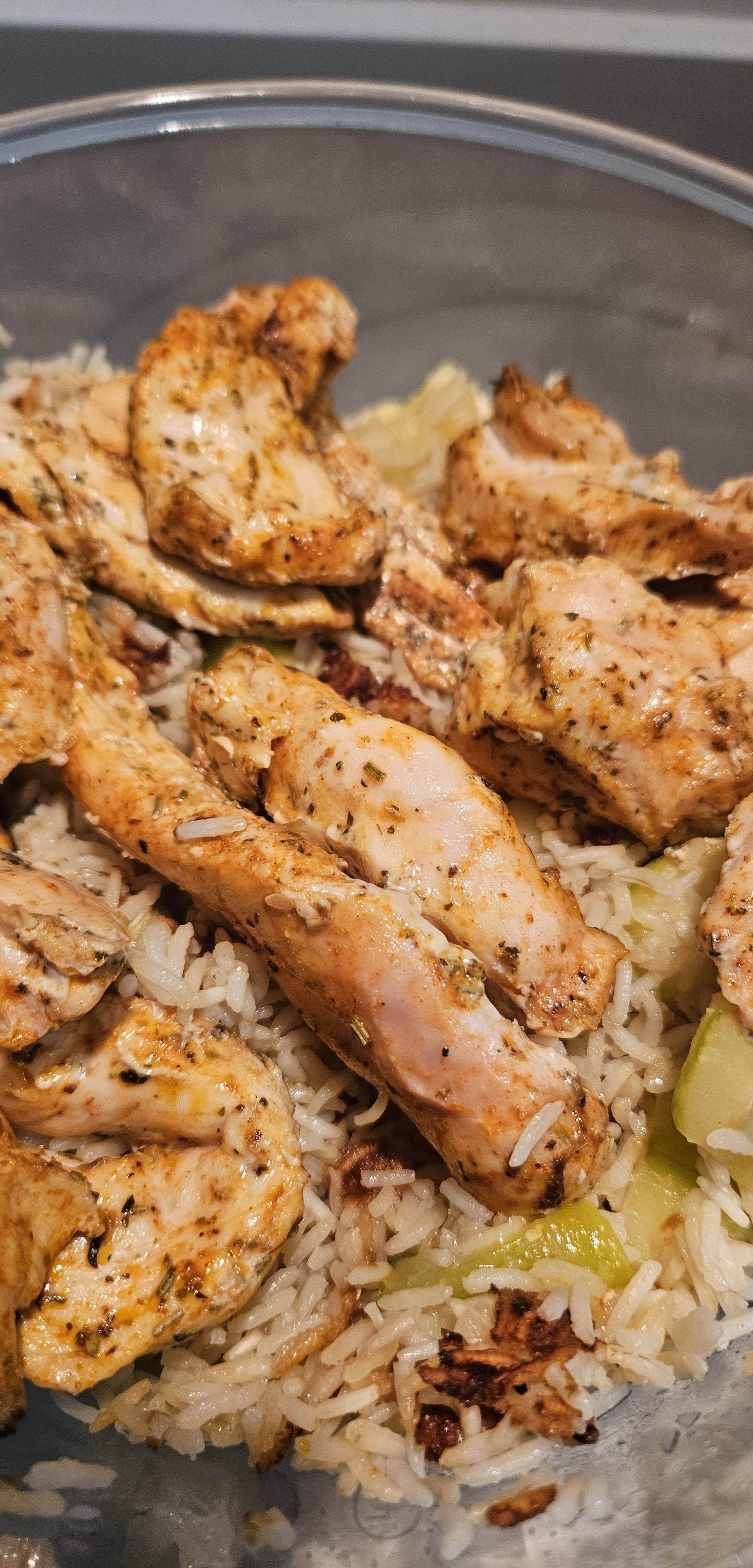 Poulet riz courgette au steam and crisp - Recette Cookeo Infinity Autostir | Moulinex