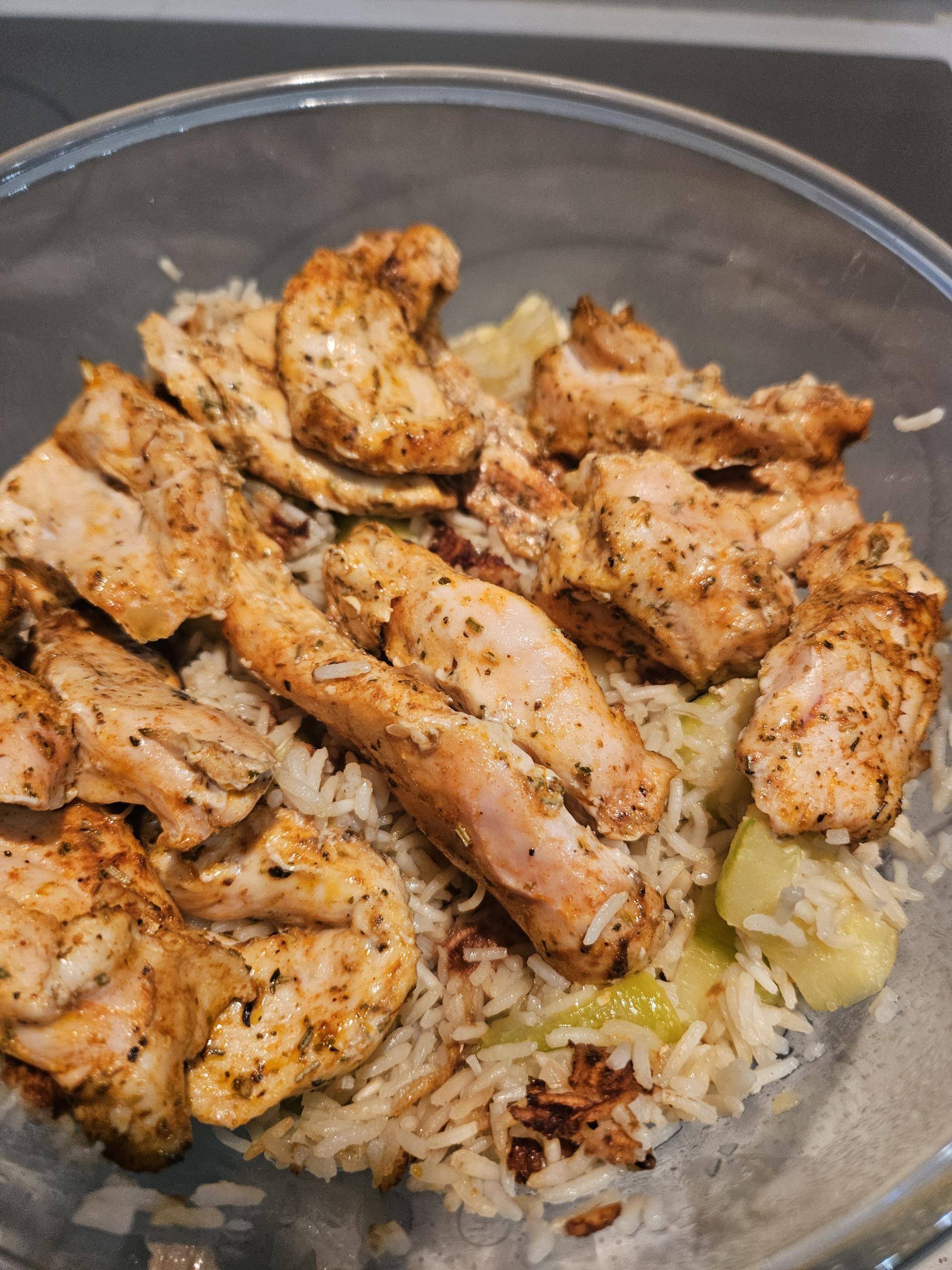 Poulet riz courgette au steam and crisp - Recette Cookeo Infinity Autostir | Moulinex