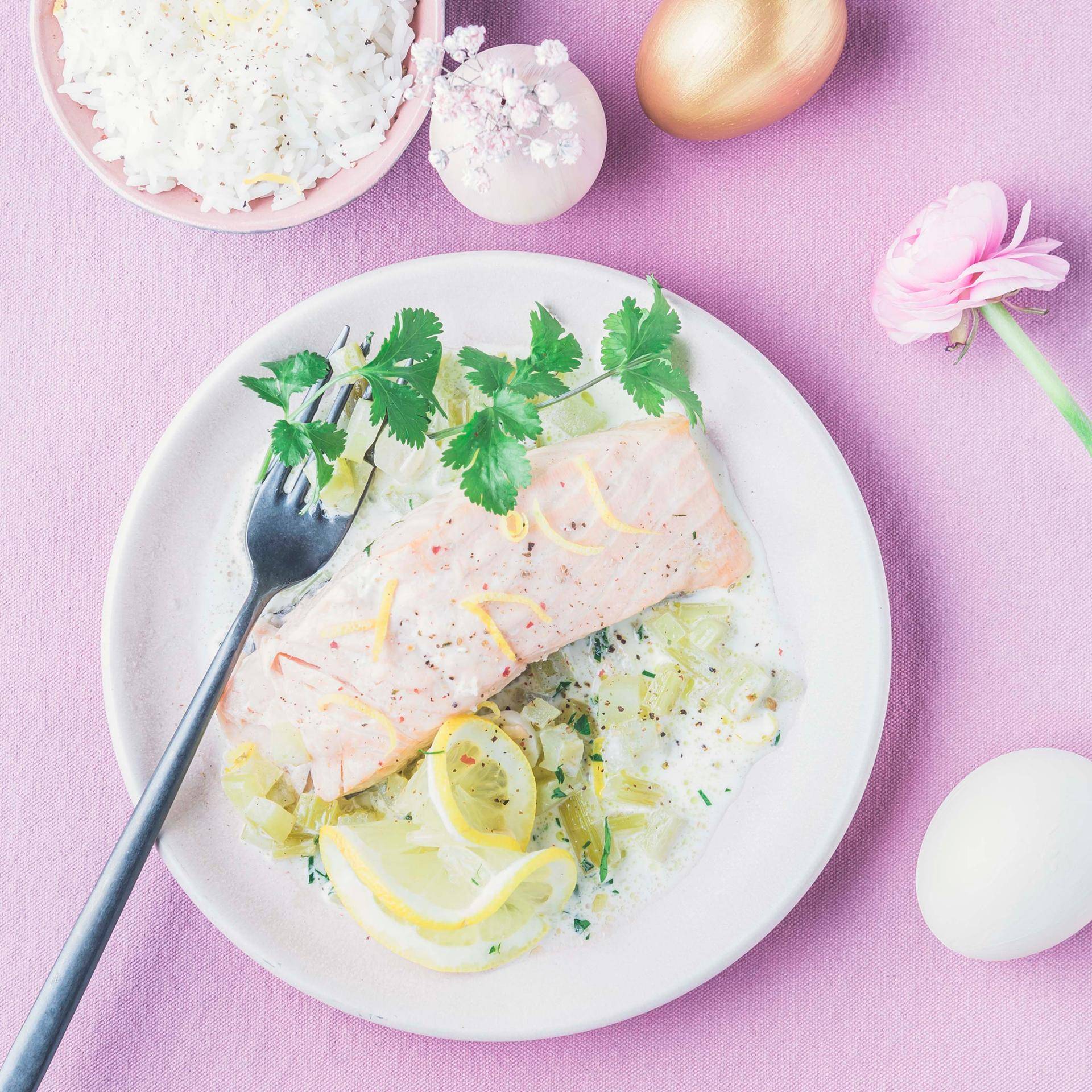 Saumon sauce citron - Recette Cookeo | Moulinex