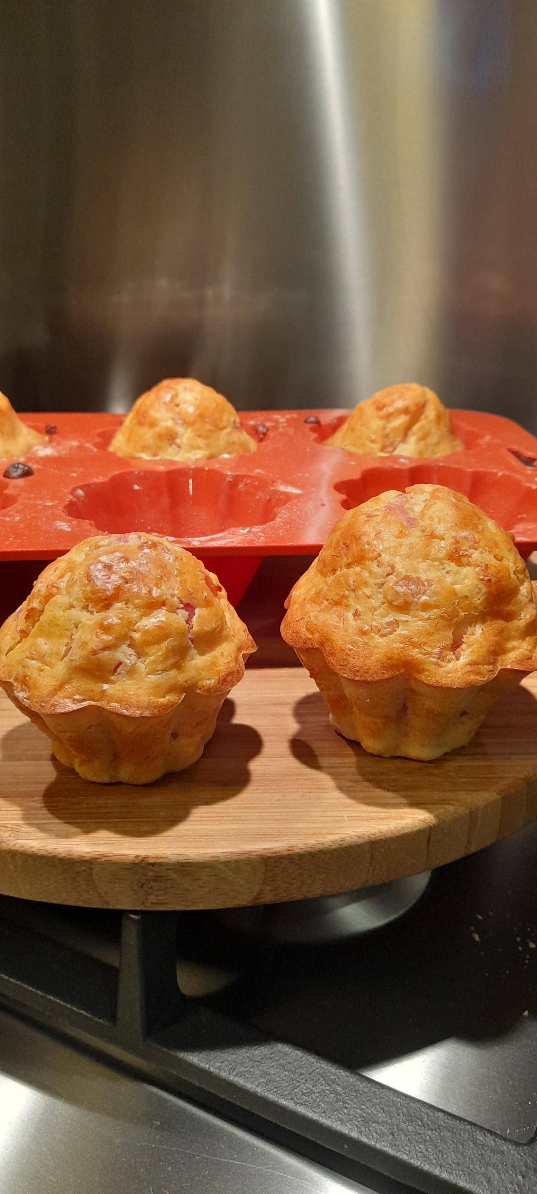 Muffins jambon-fromage - Recette Companion XL | Moulinex