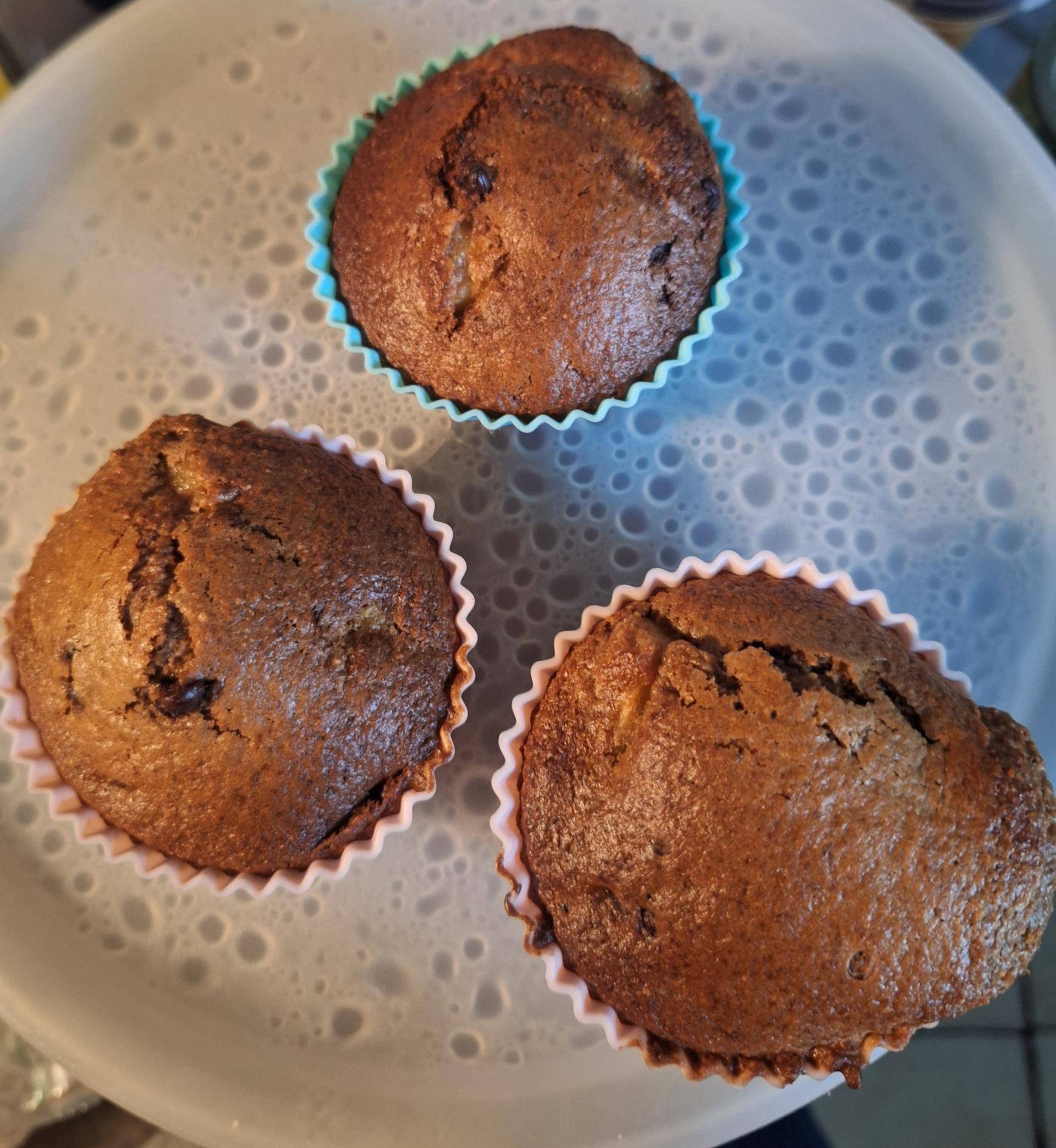 Muffin ananas chocolat igbad - Recette Dual EasyFry&Grill | Moulinex