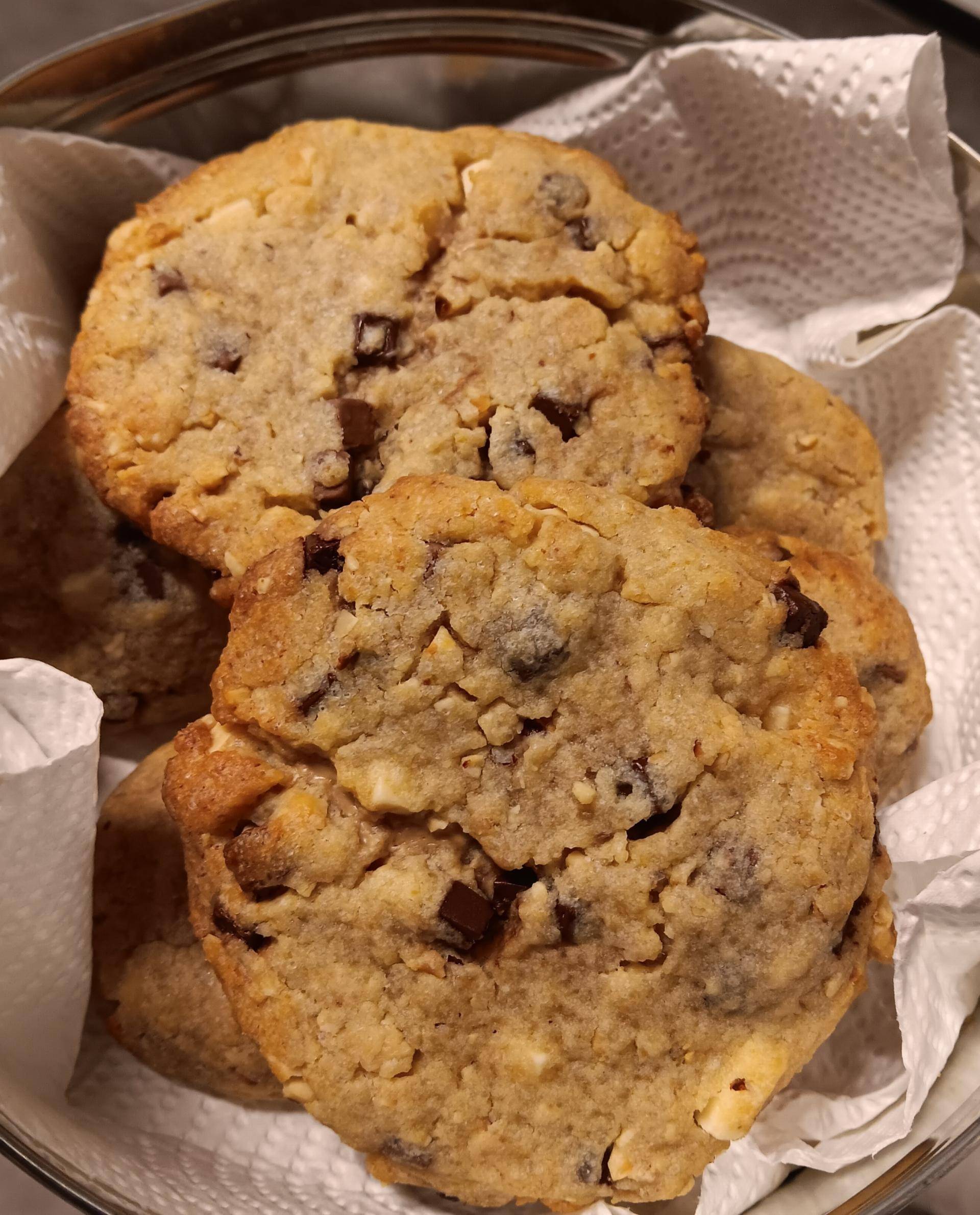 Cookies aux noisettes et pépites de chocolat - Recette Companion Connect XL | Moulinex