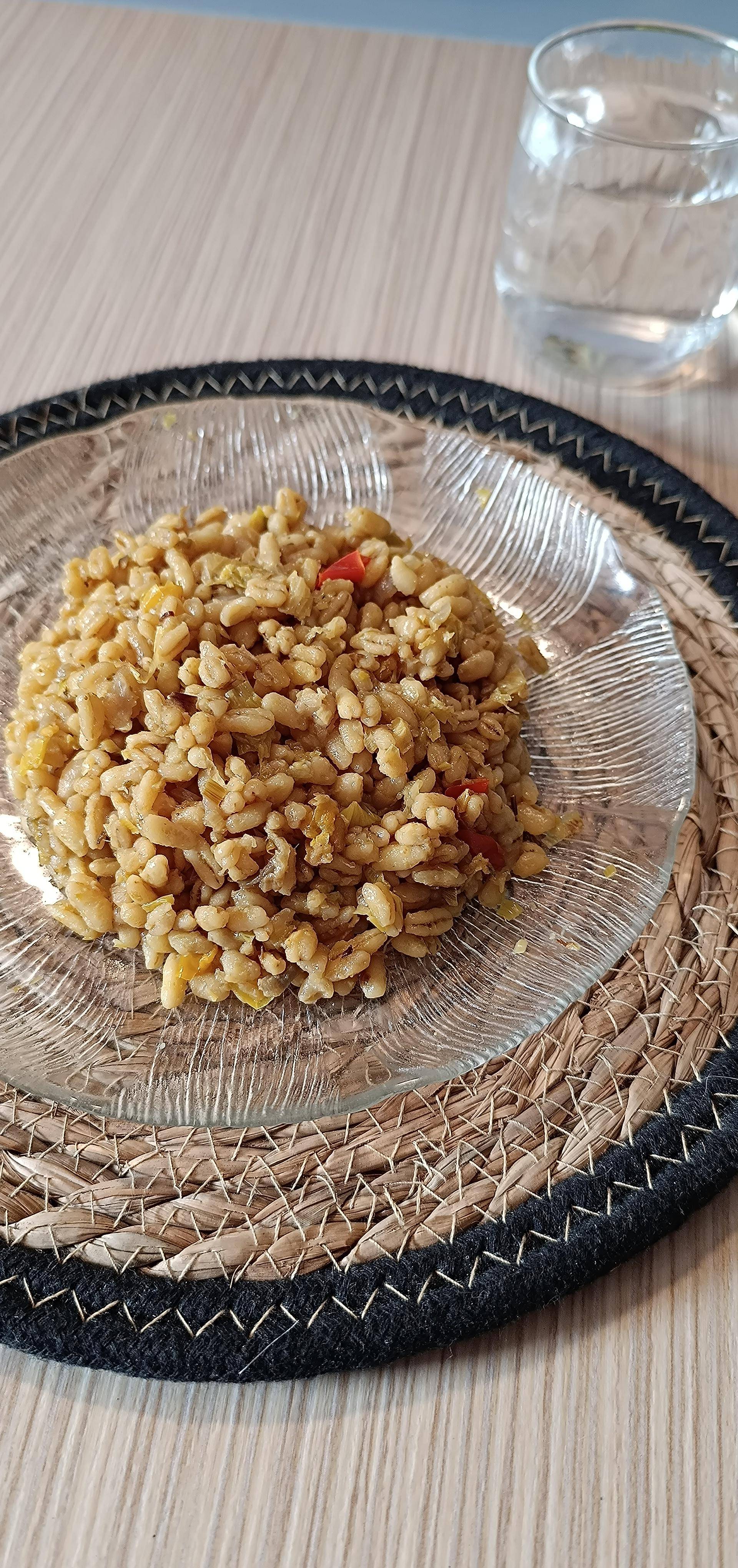 Blé aux poireaux - Recette Cookeo | Moulinex