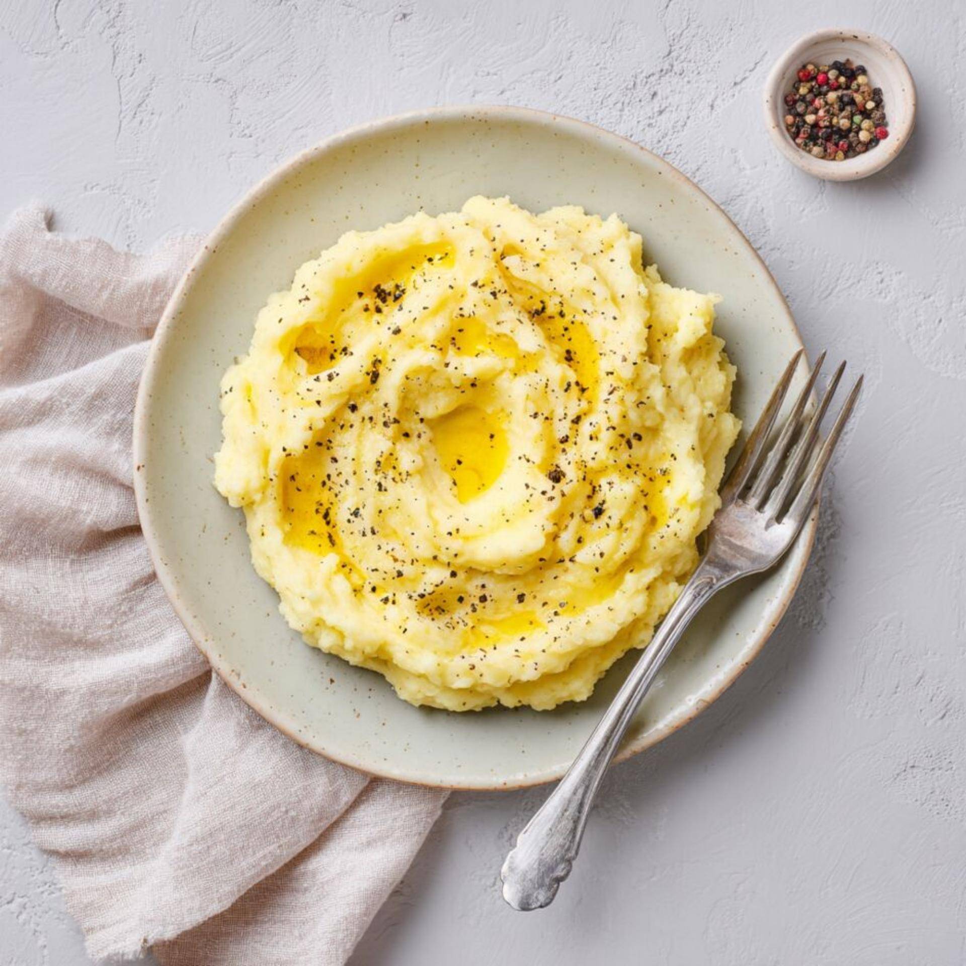 Purée de pommes de terre à l’huile de truffe - Recette Companion Connect | Moulinex