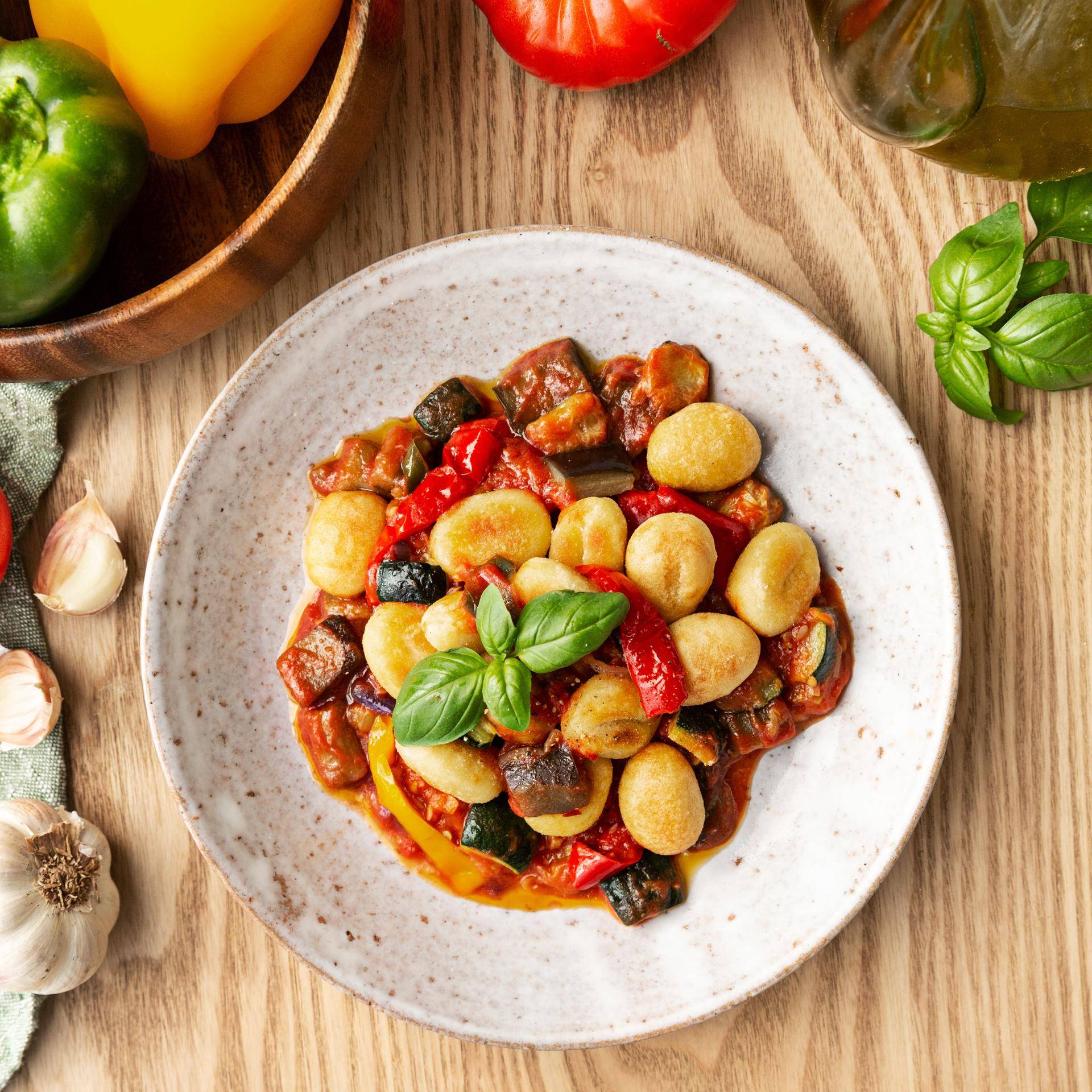 Ratatouille gnocchi - Recepten EASY FRY GRILL & STEAM 3 in 1 | Moulinex