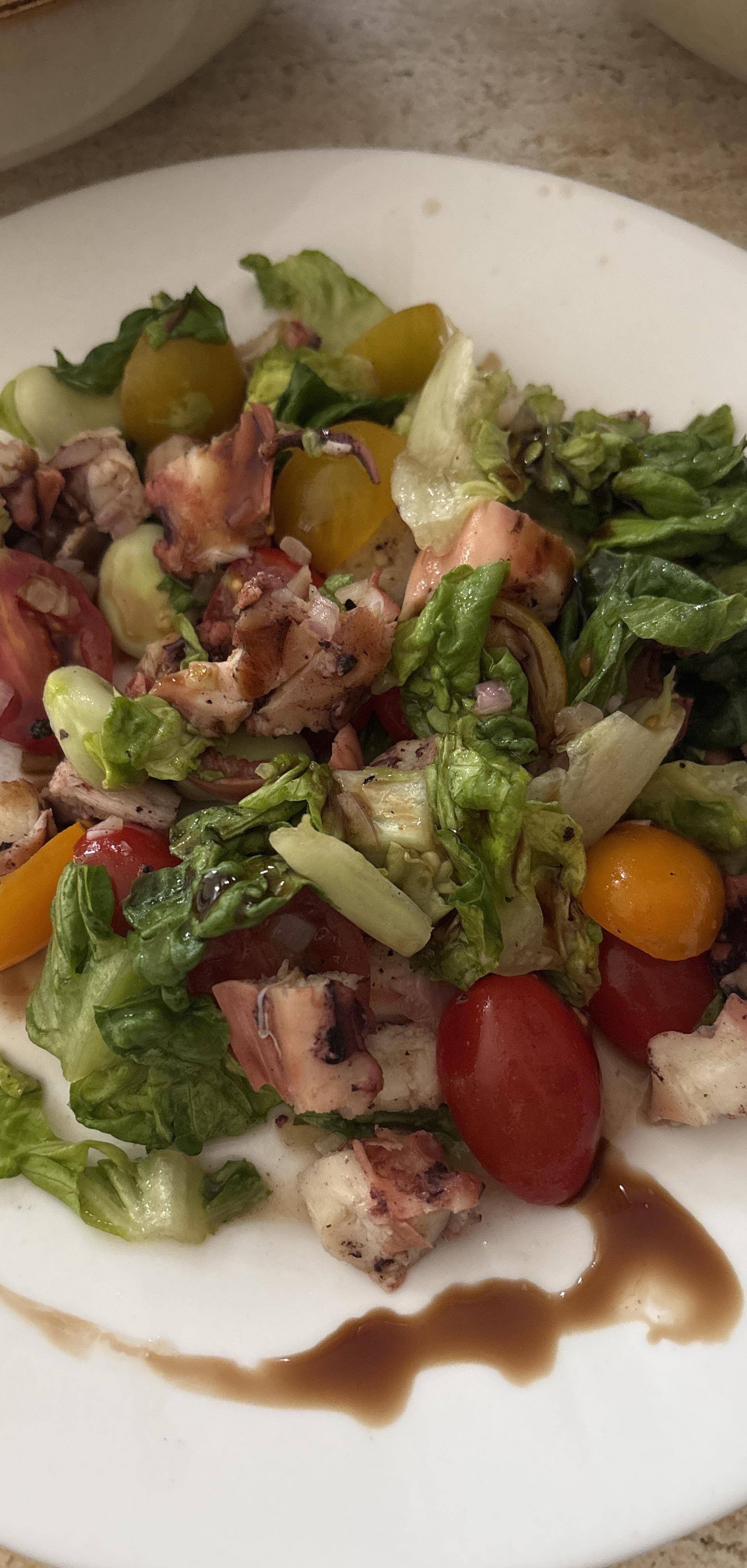 Salade de poulpe - Recette Cookeo Infinity Autostir | Moulinex