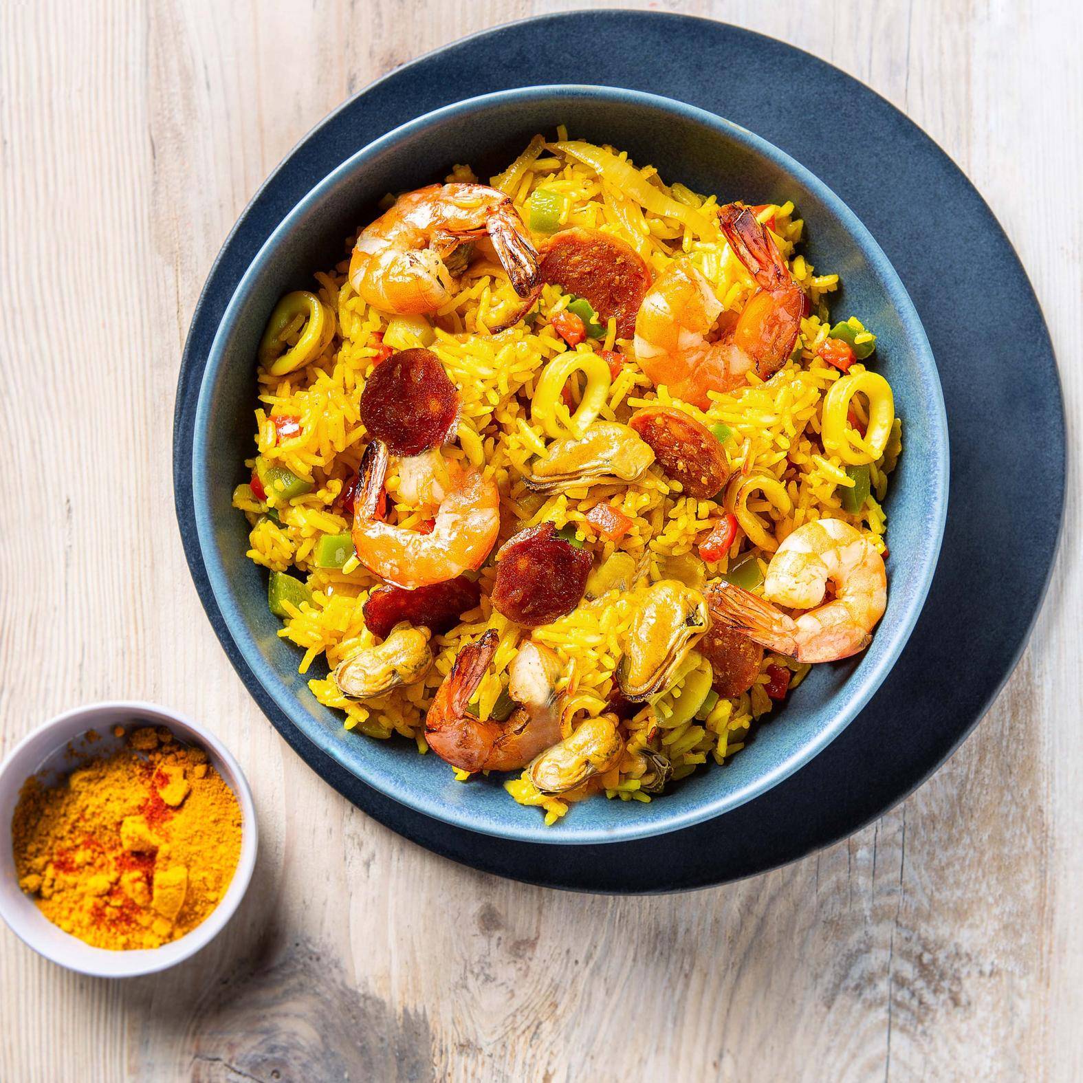Paella facile - Recette Cookeo | Moulinex