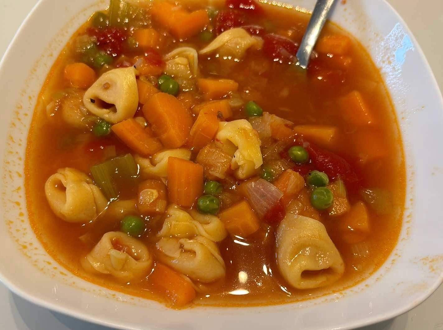 Tortellini in brodo de ma maman - Recette Cookeo | Moulinex