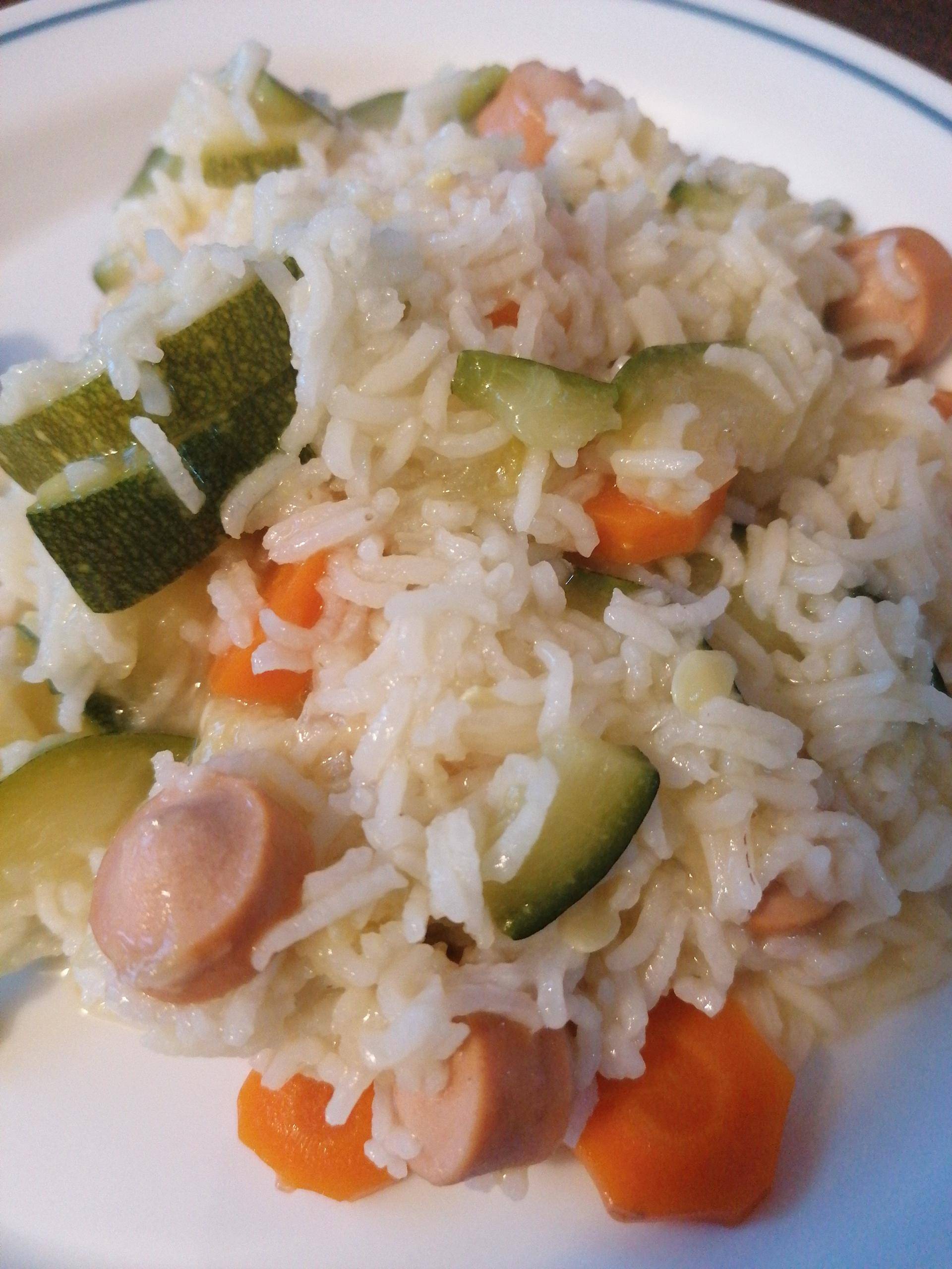 Riz Knaki au courgette et carotte - Recepten Cookeo | Moulinex
