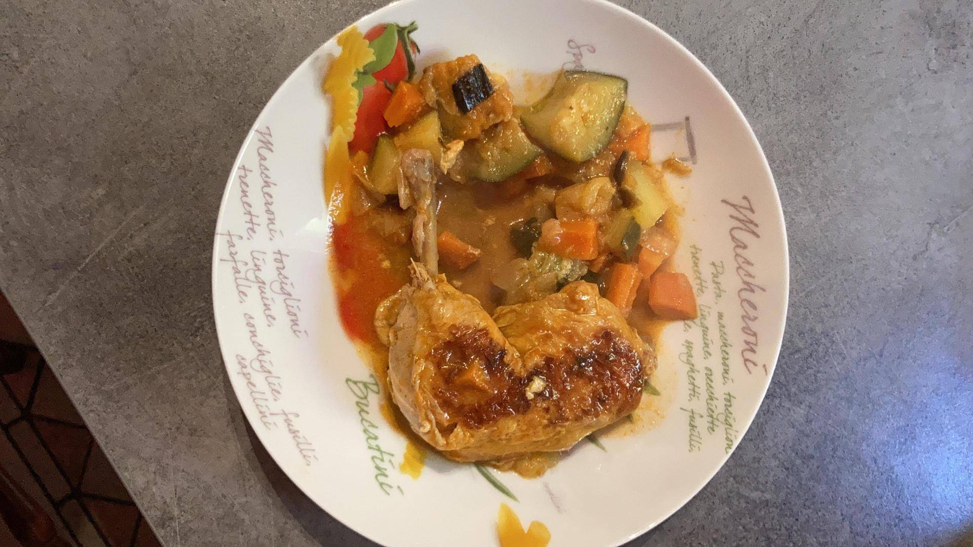 Poulet avec légumes - Recepten Cookeo | Moulinex