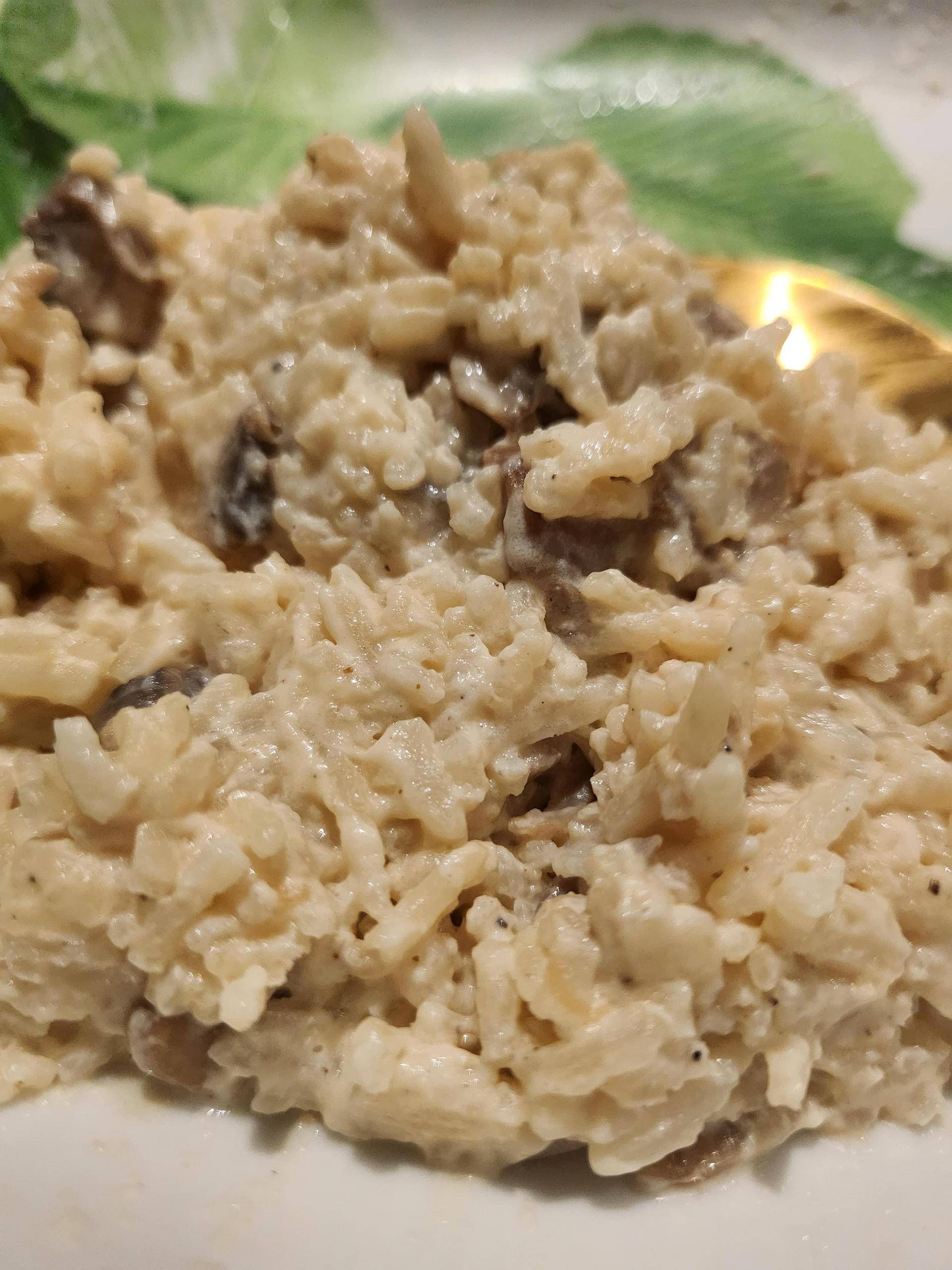 RISOTTO VEGETARIEN AUX CHAMPIGNONS ET PARMESAN - Recette Cookeo | Moulinex