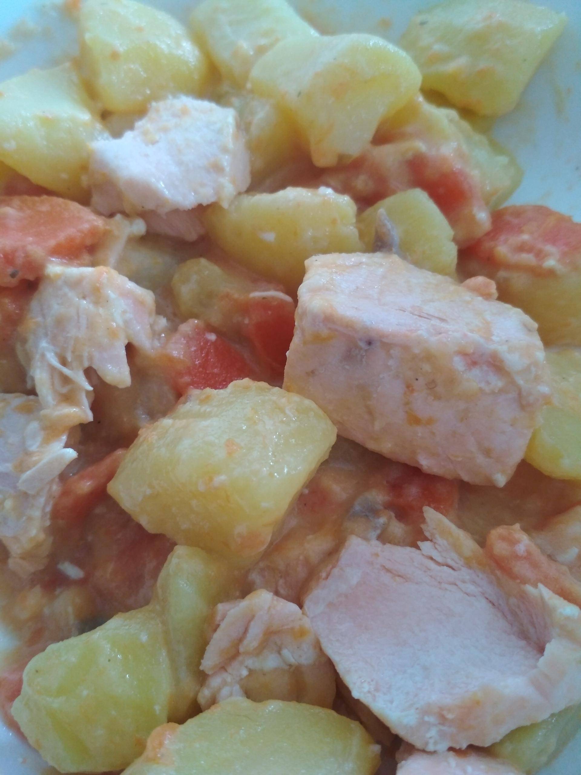 Saumon 🥕 Pommes de Terre - Recette Cookeo | Moulinex