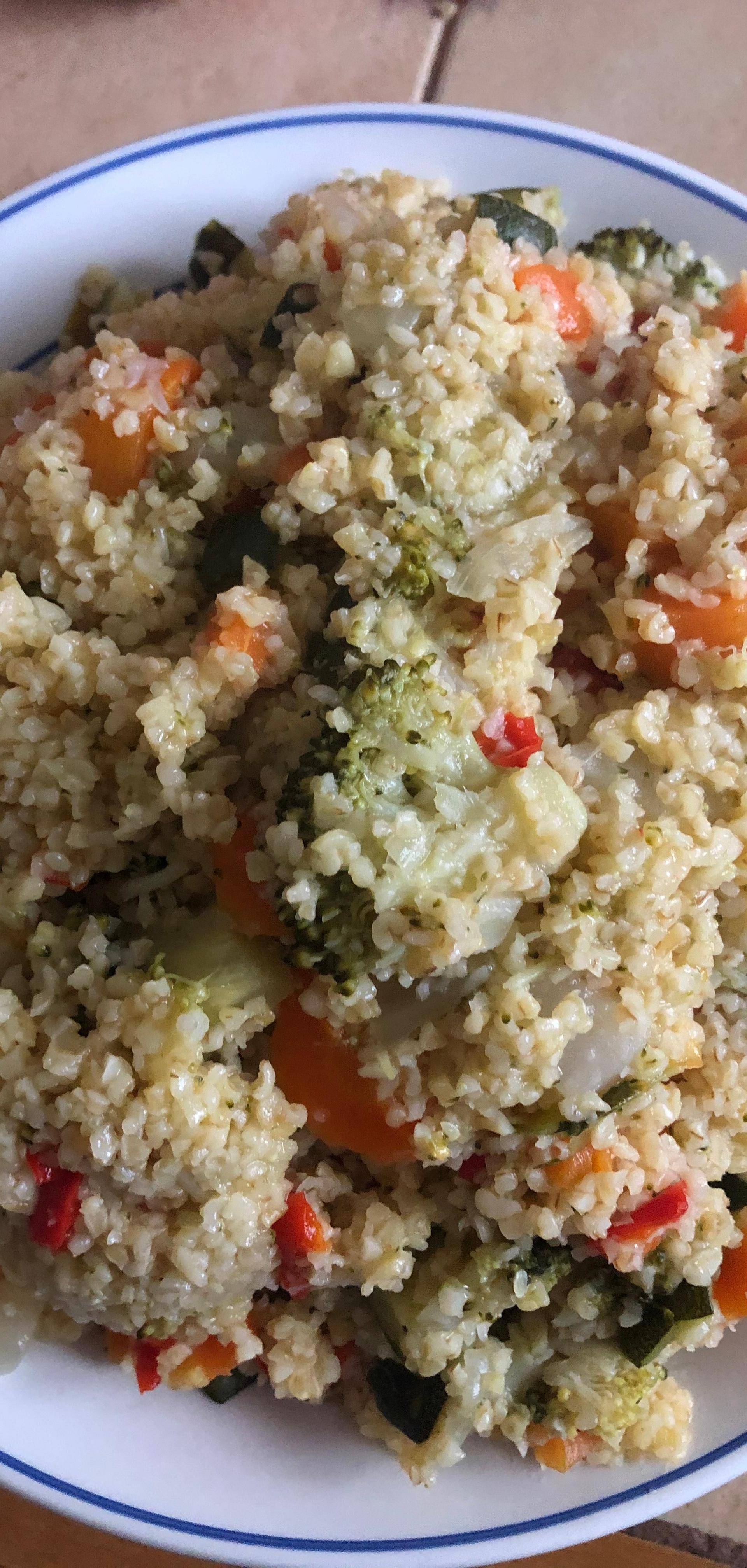BOULGOUR AUX LÉGUMES - Recette Cookeo V3 | Moulinex