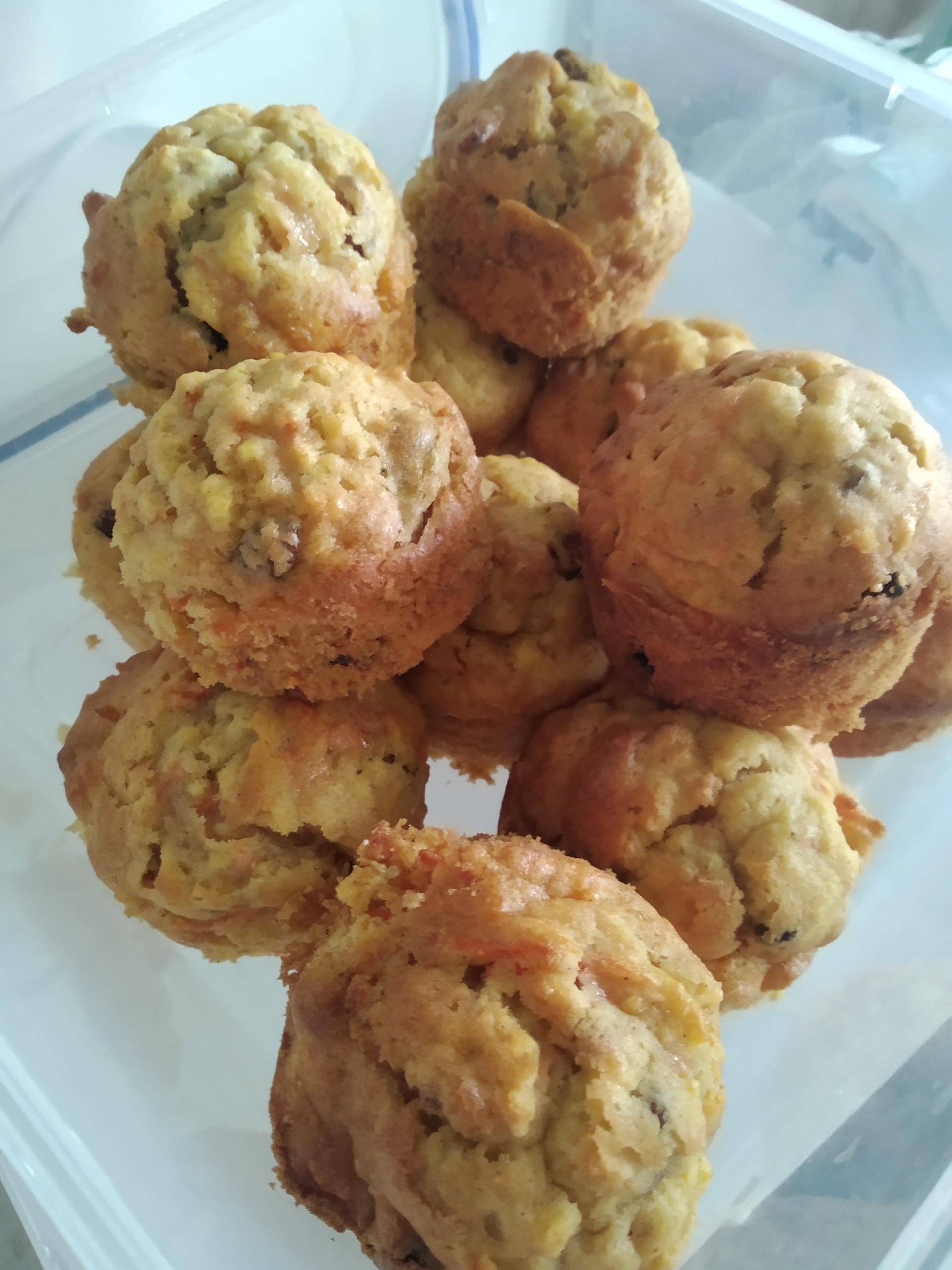 Muffins carottes pommes cannelle - Recette Companion Connect XL | Moulinex