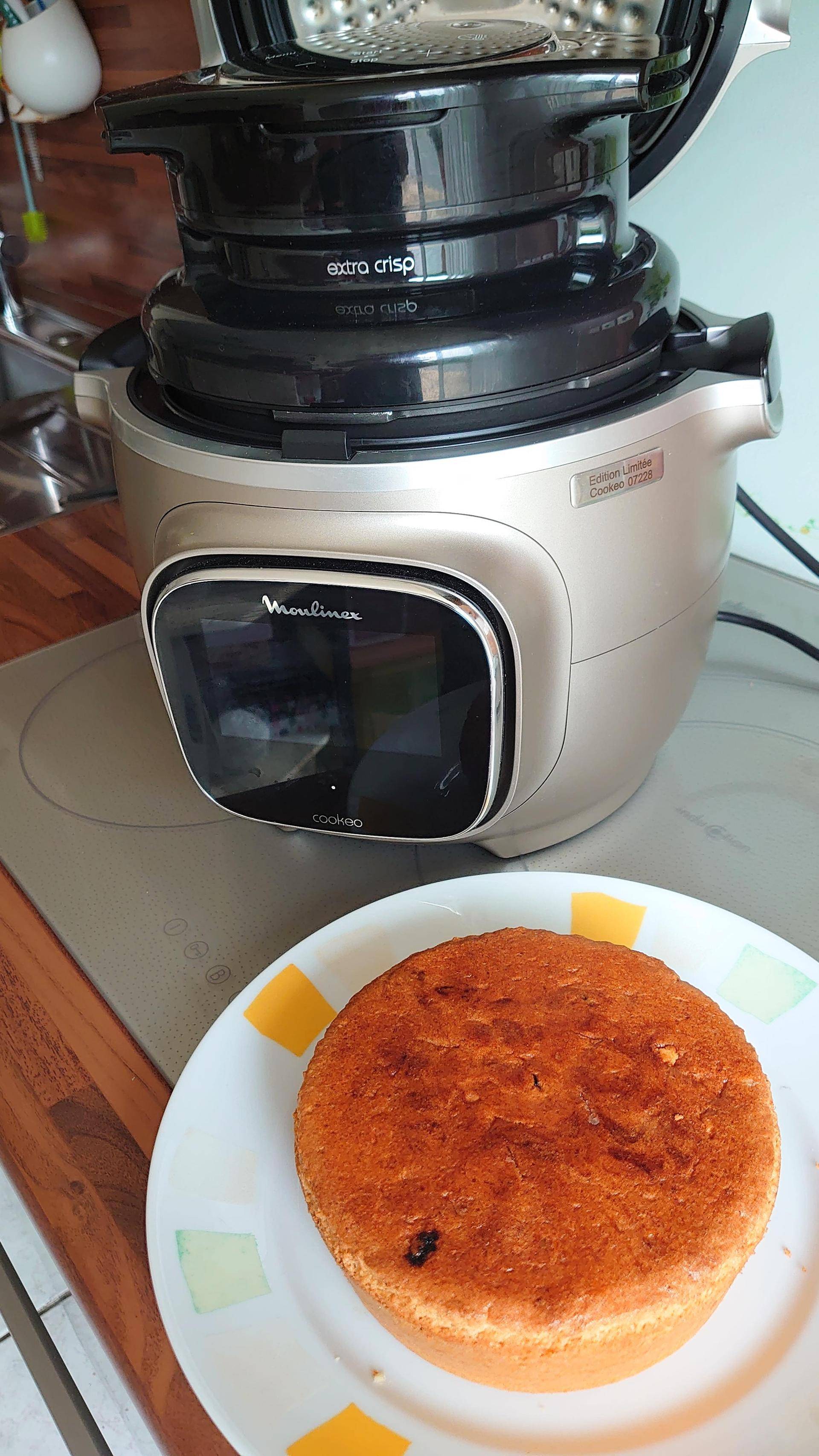 Gâteau au citron sans farine ni beurre à l’extra crisp - Recette Cookeo V3 | Moulinex