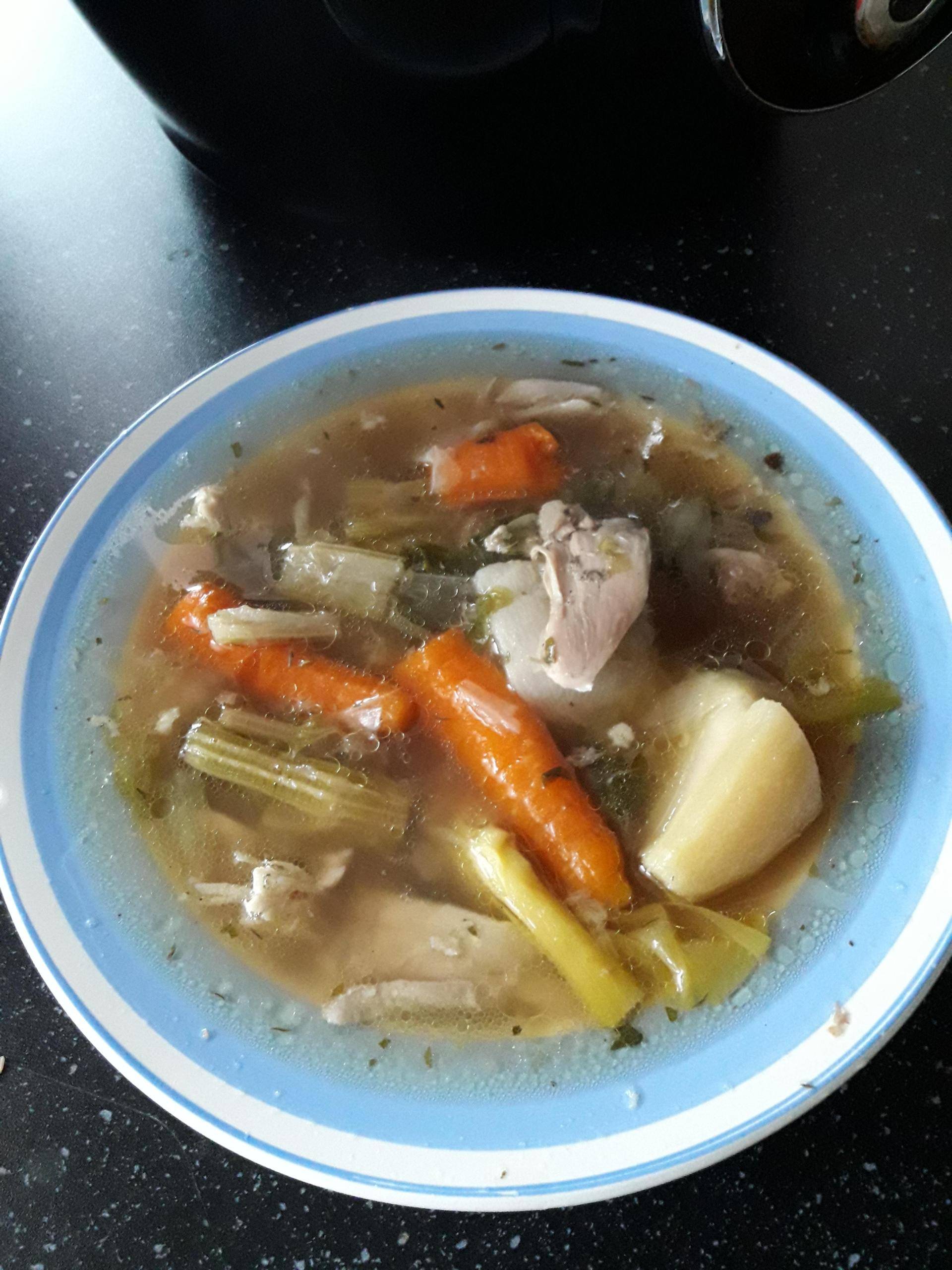 BOUILLON DE POULE - Recette Cookeo | Moulinex