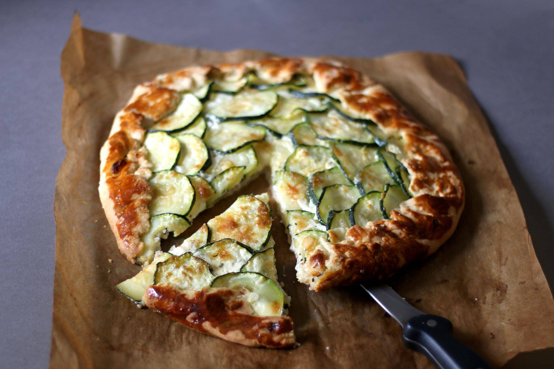 Traditionele courgettetaart - Recepten EASY FRY OVEN & GRILL 9 in 1 | Moulinex