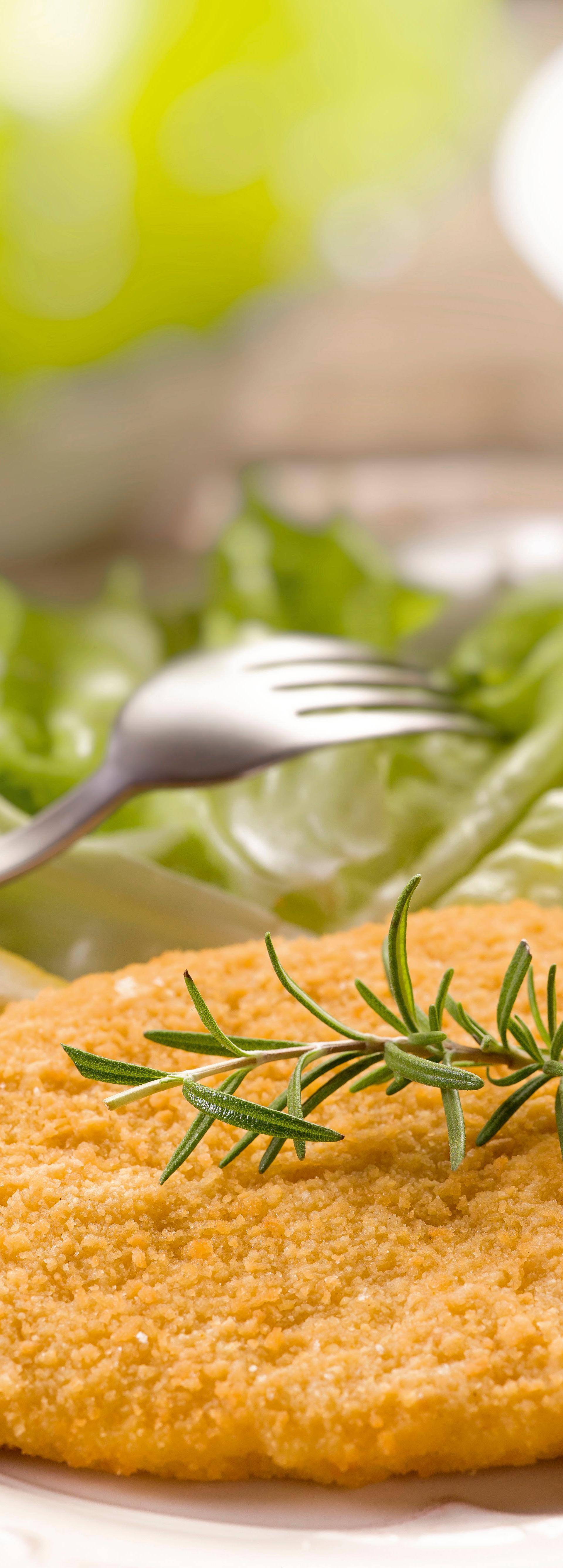 Schnitzel de poulet aux herbes - Recette Companion Connect | Moulinex