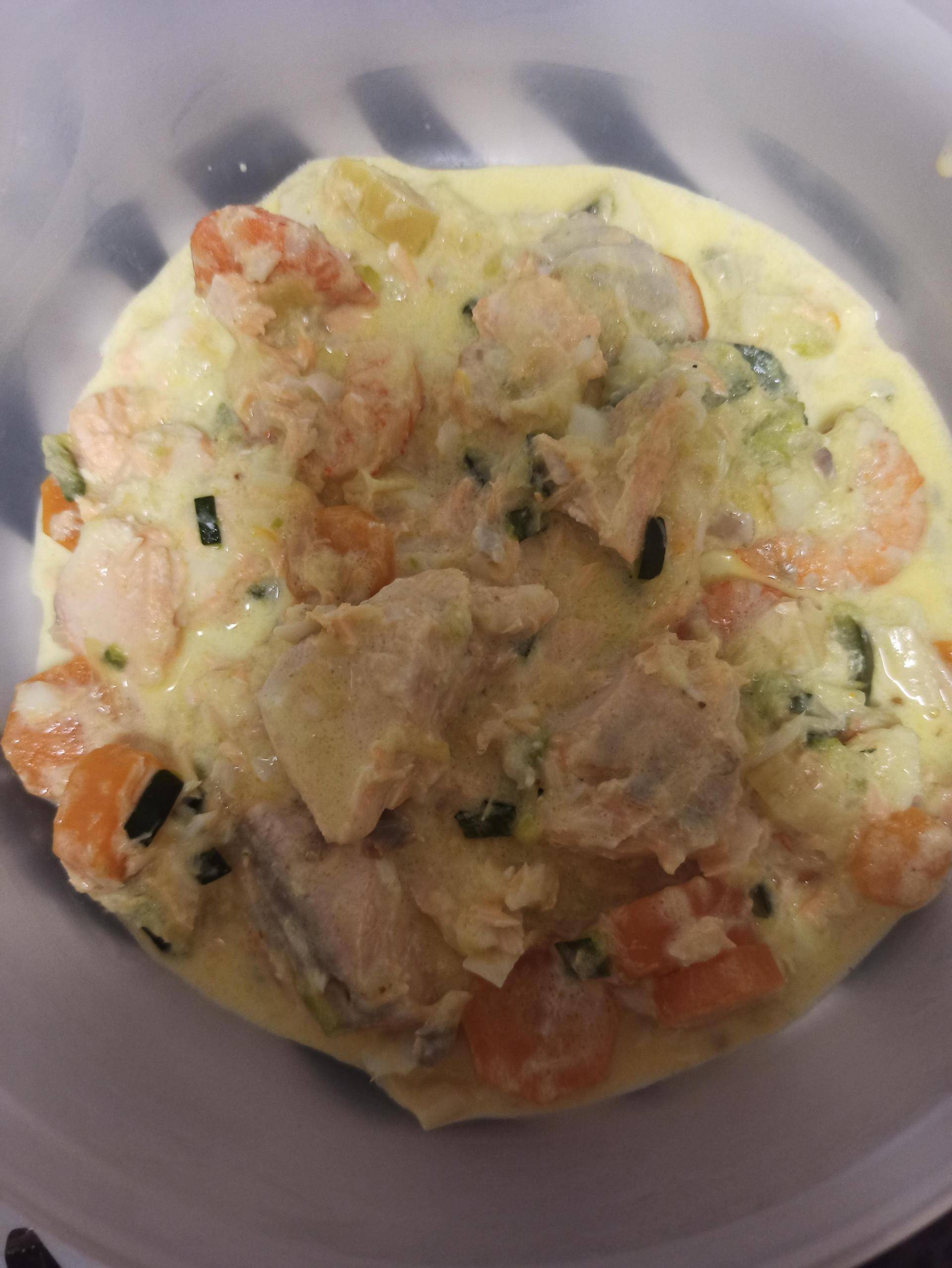 Blanquette de la mer au curry - Recette Cookeo | Moulinex