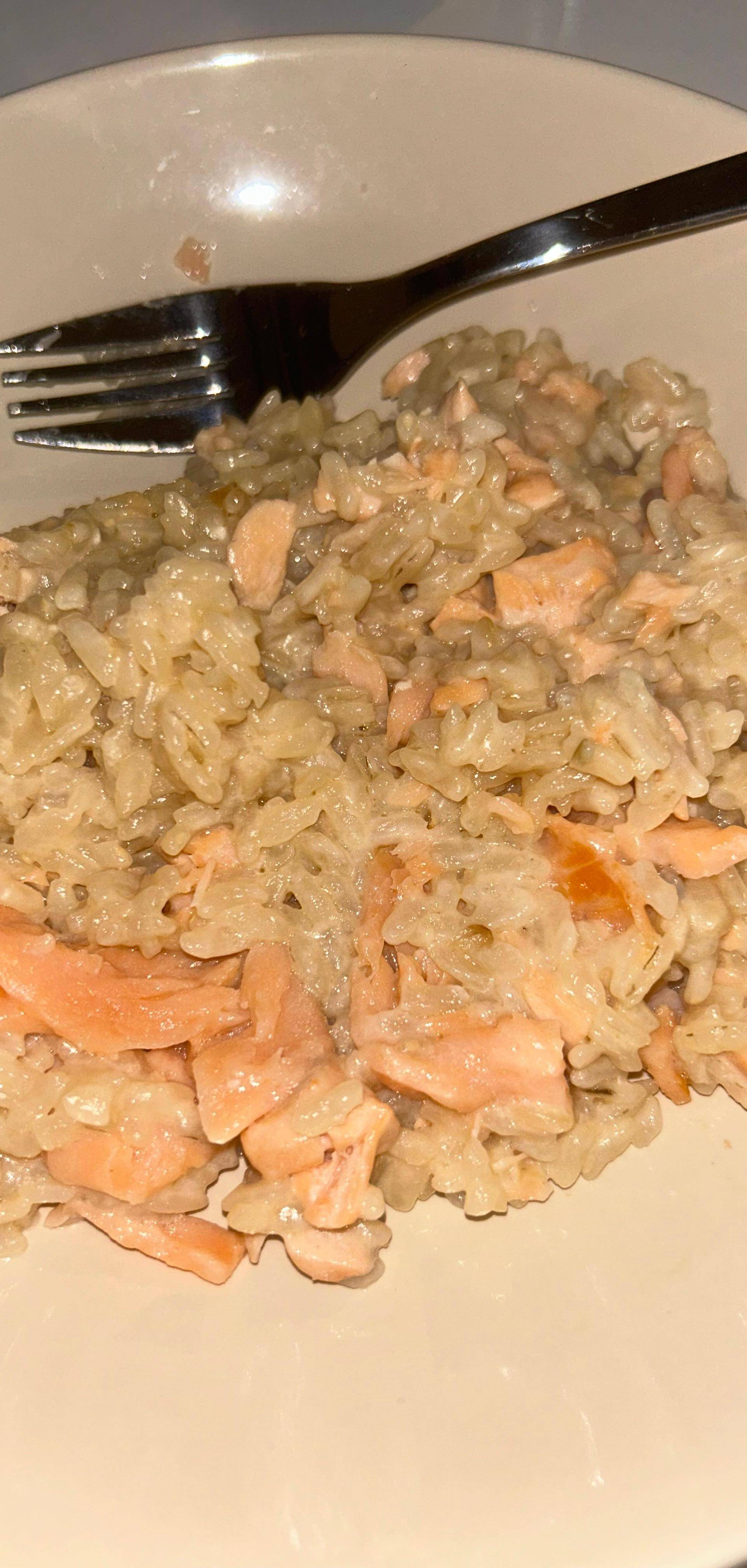Risotto aux deux saumons - Recette Cookeo | Moulinex