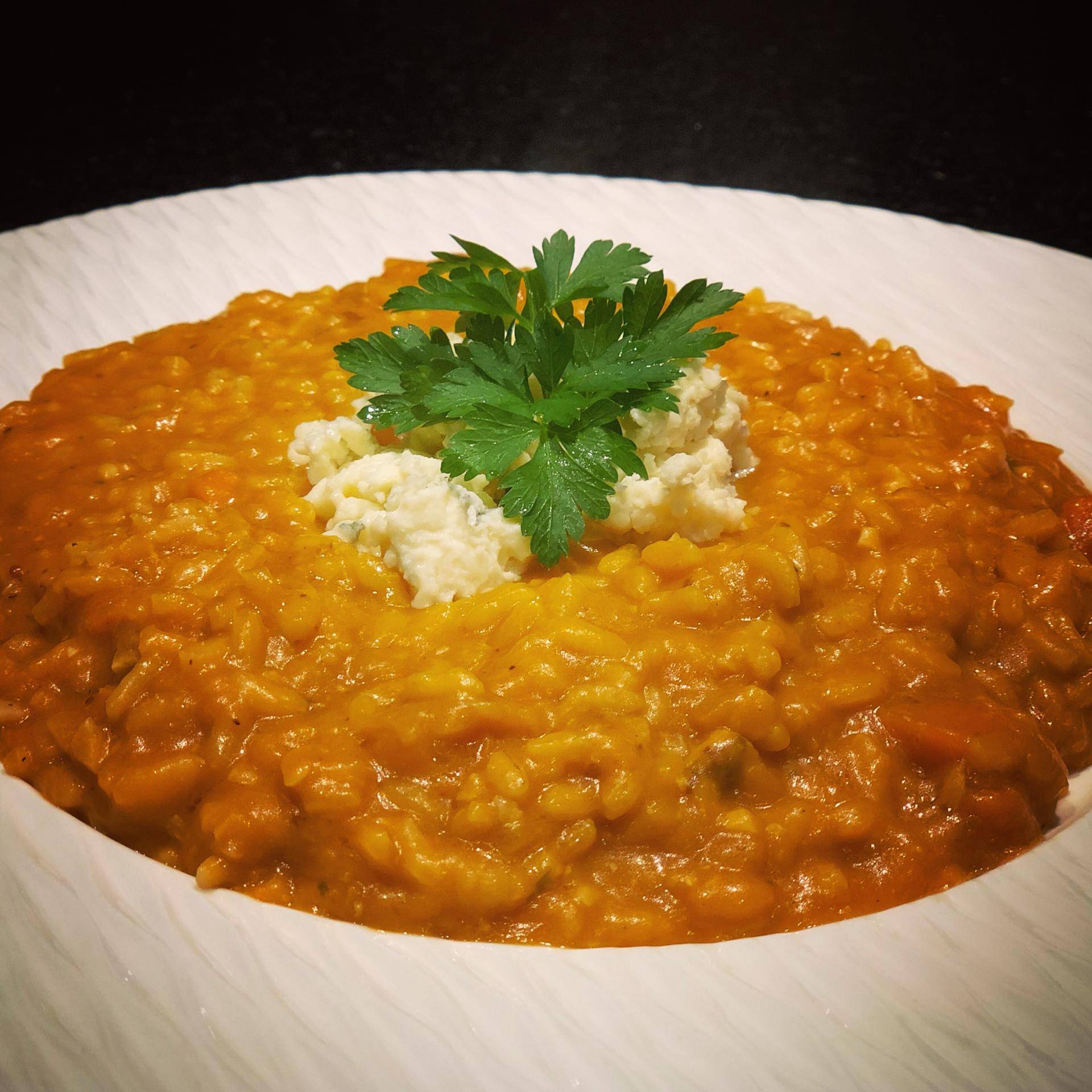 Risotto de potimarron et gorgonzola - Recepten Companion Connect | Moulinex